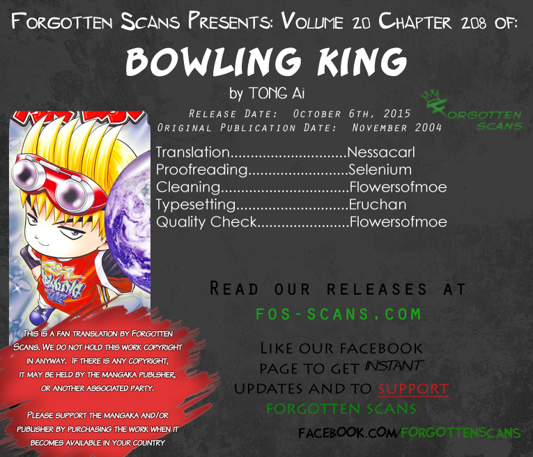 Halaman dari Bowling King Chapter 208