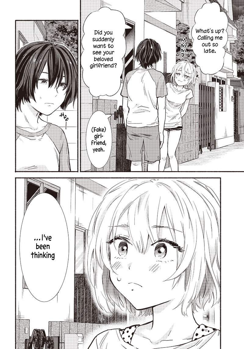 Nee, Mou Isso Tsukiacchau? Osananajimi no Bishoujo ni Tanomarete, Kamofura Kareshi Hajimemashita Chapter 13 Page 12