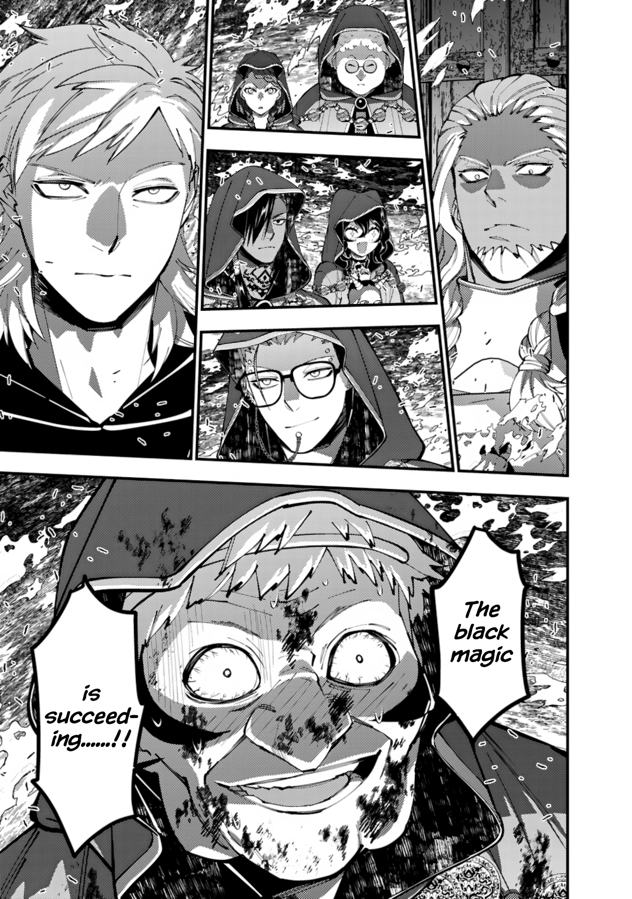 Halaman dari Fukushuu o Koinegau Saikyou Yuusha wa, Yami no Chikara de Senmetsu Musou Suru Chapter 94