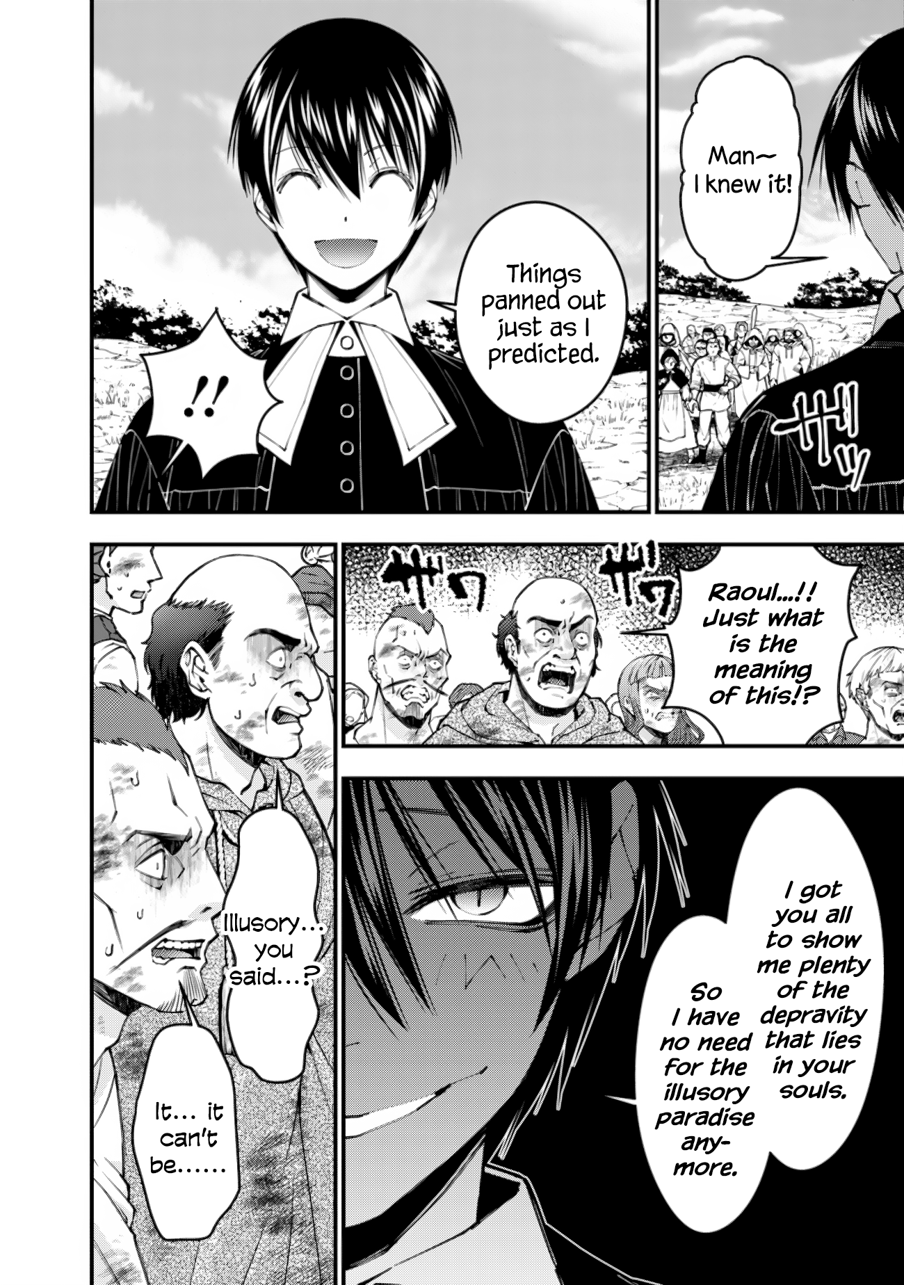 Halaman dari Fukushuu o Koinegau Saikyou Yuusha wa, Yami no Chikara de Senmetsu Musou Suru Chapter 94