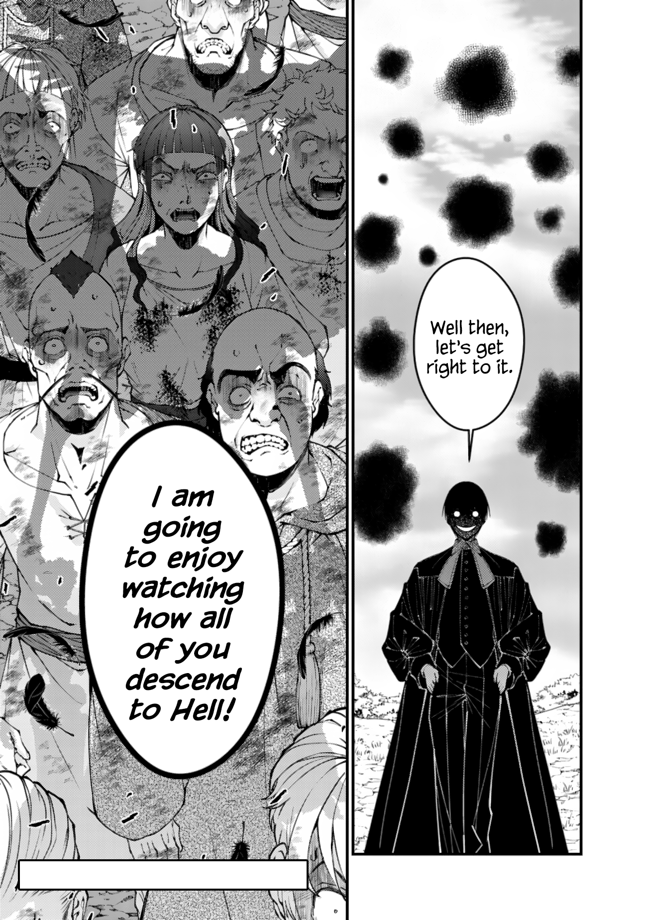 Halaman dari Fukushuu o Koinegau Saikyou Yuusha wa, Yami no Chikara de Senmetsu Musou Suru Chapter 94