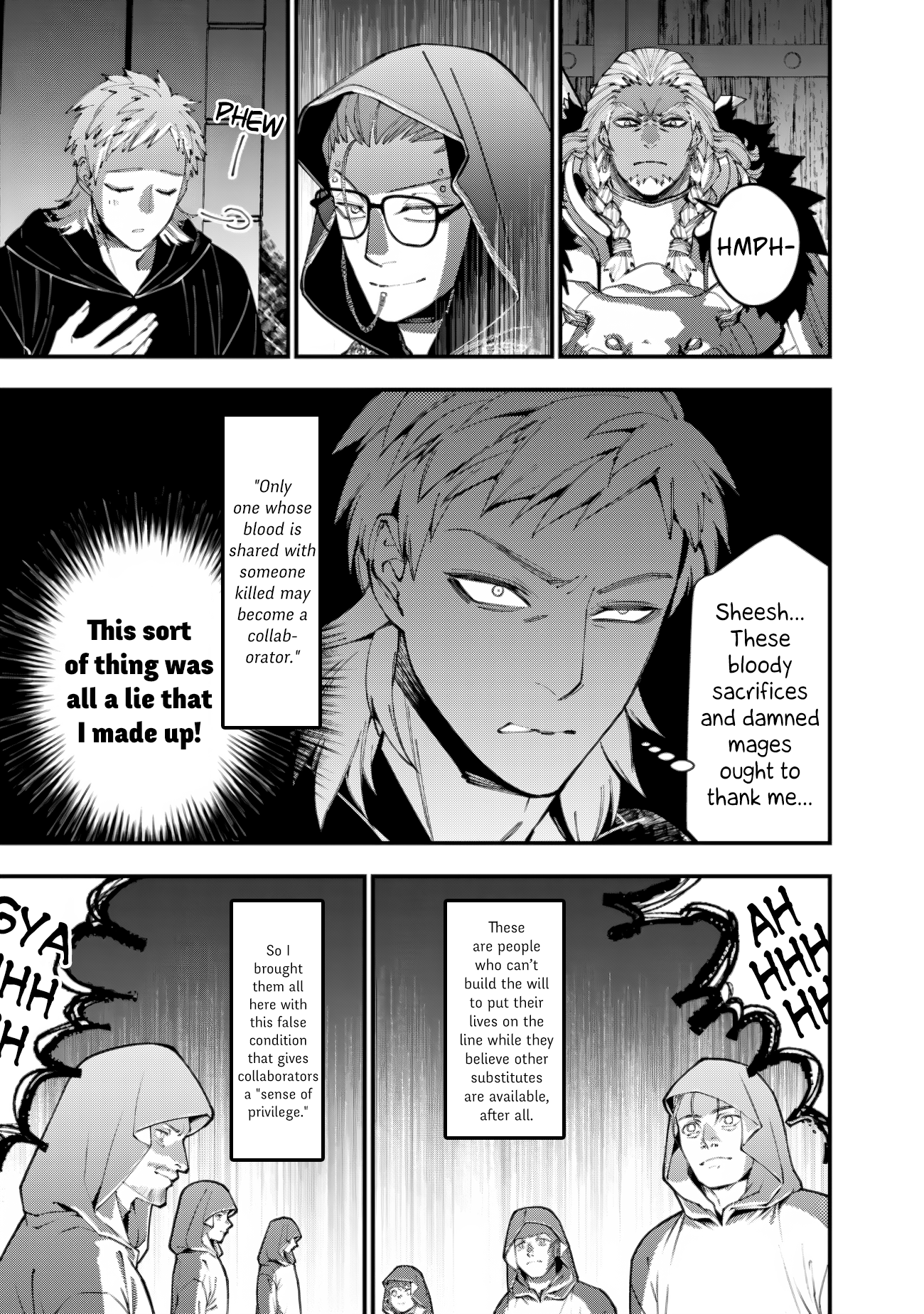 Halaman dari Fukushuu o Koinegau Saikyou Yuusha wa, Yami no Chikara de Senmetsu Musou Suru Chapter 94