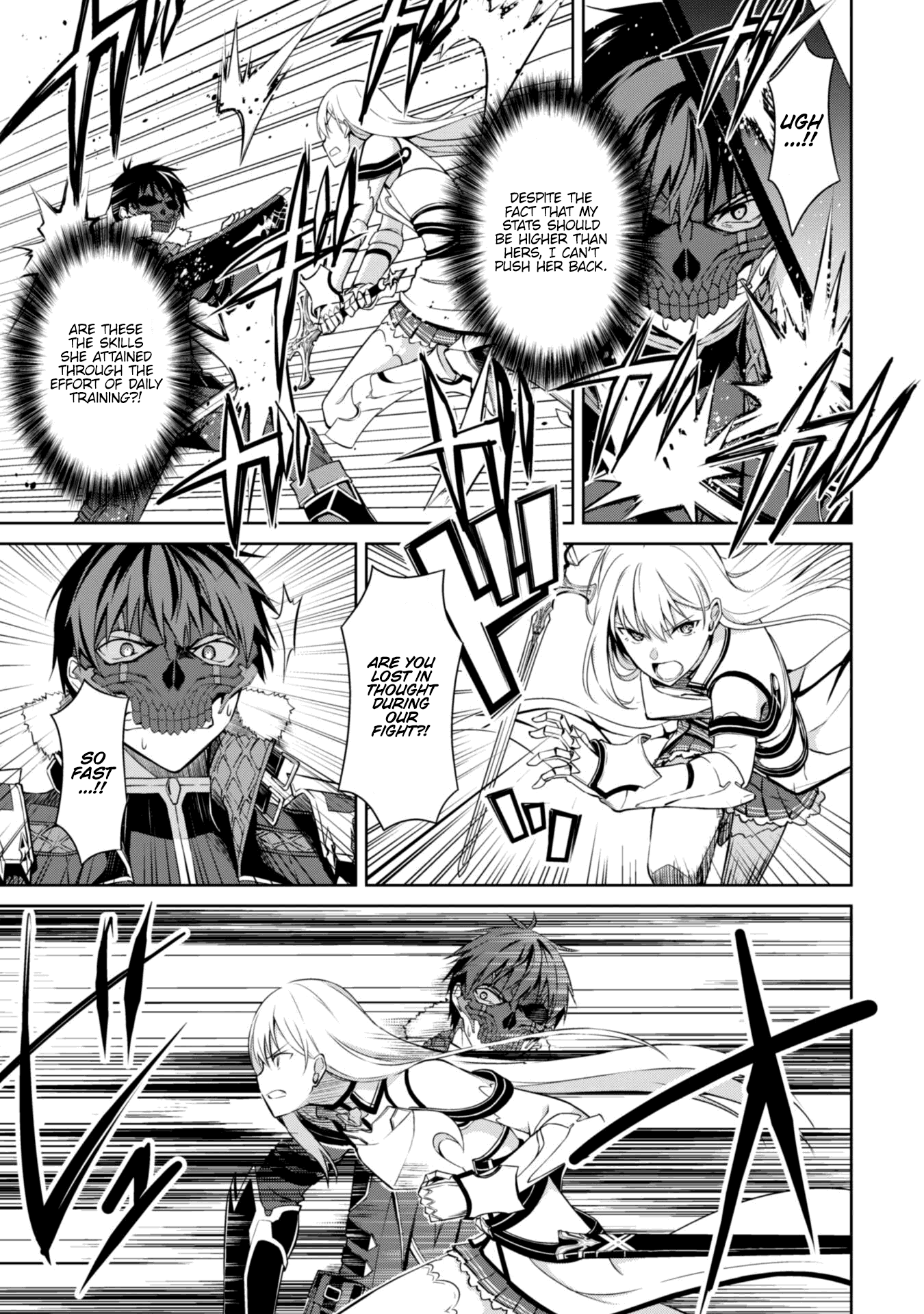 Halaman dari Boushoku no Berserk ~Ore dake Level to Iu Gainen wo Toppa suru~ Chapter 26