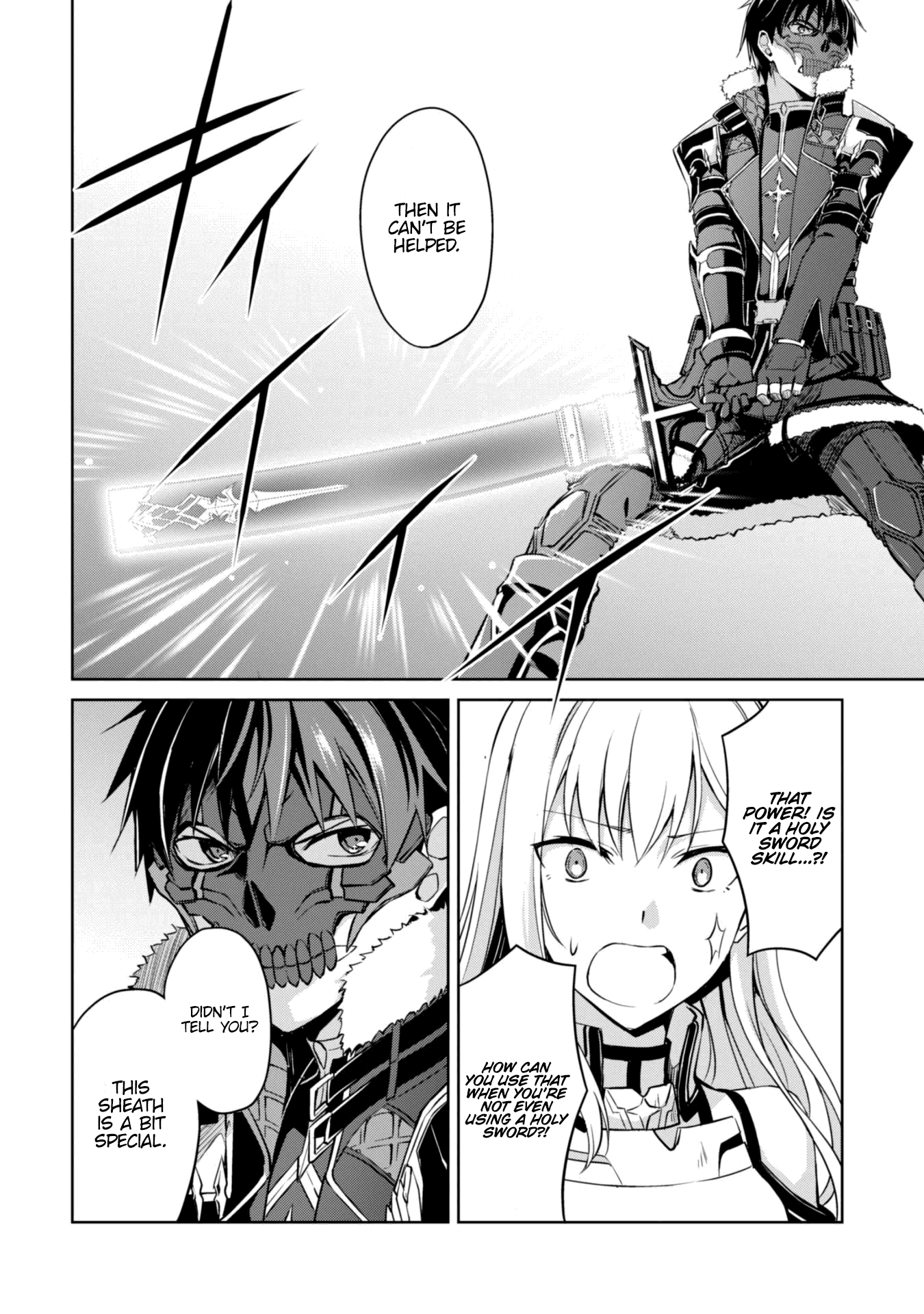 Halaman dari Boushoku no Berserk ~Ore dake Level to Iu Gainen wo Toppa suru~ Chapter 26