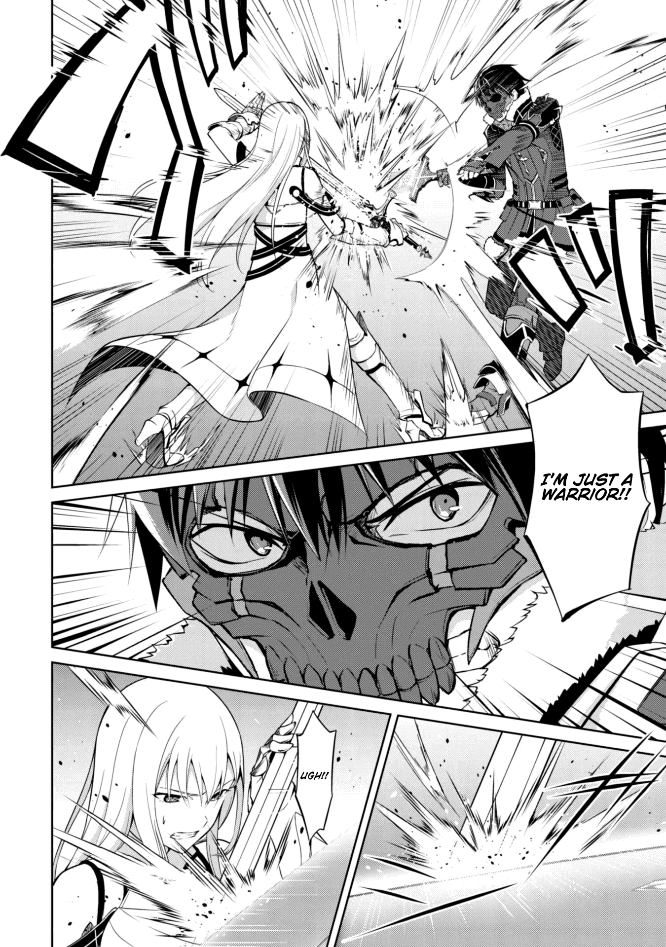 Halaman dari Boushoku no Berserk ~Ore dake Level to Iu Gainen wo Toppa suru~ Chapter 26