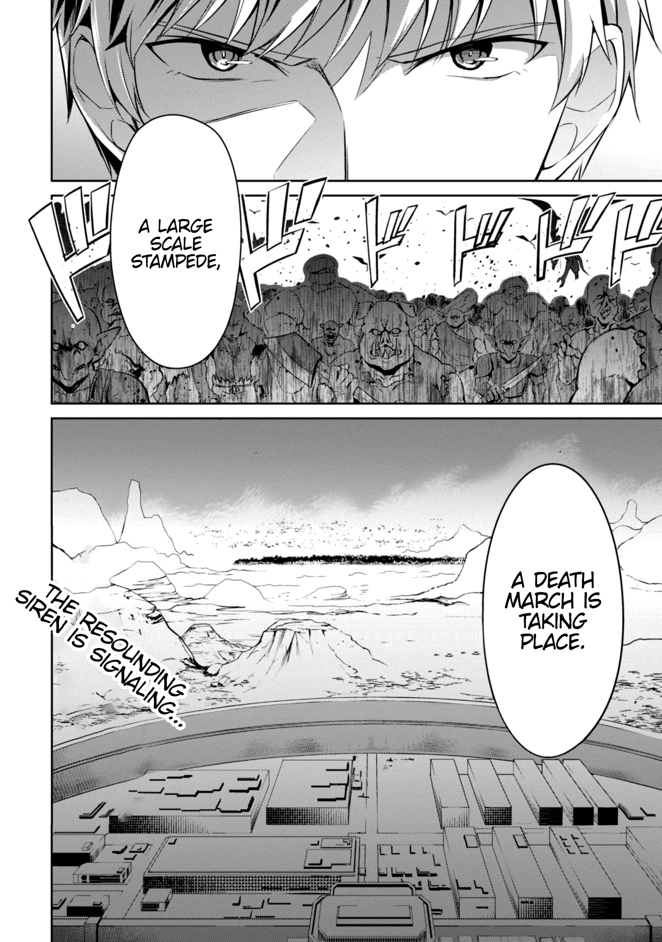 Halaman dari Boushoku no Berserk ~Ore dake Level to Iu Gainen wo Toppa suru~ Chapter 26