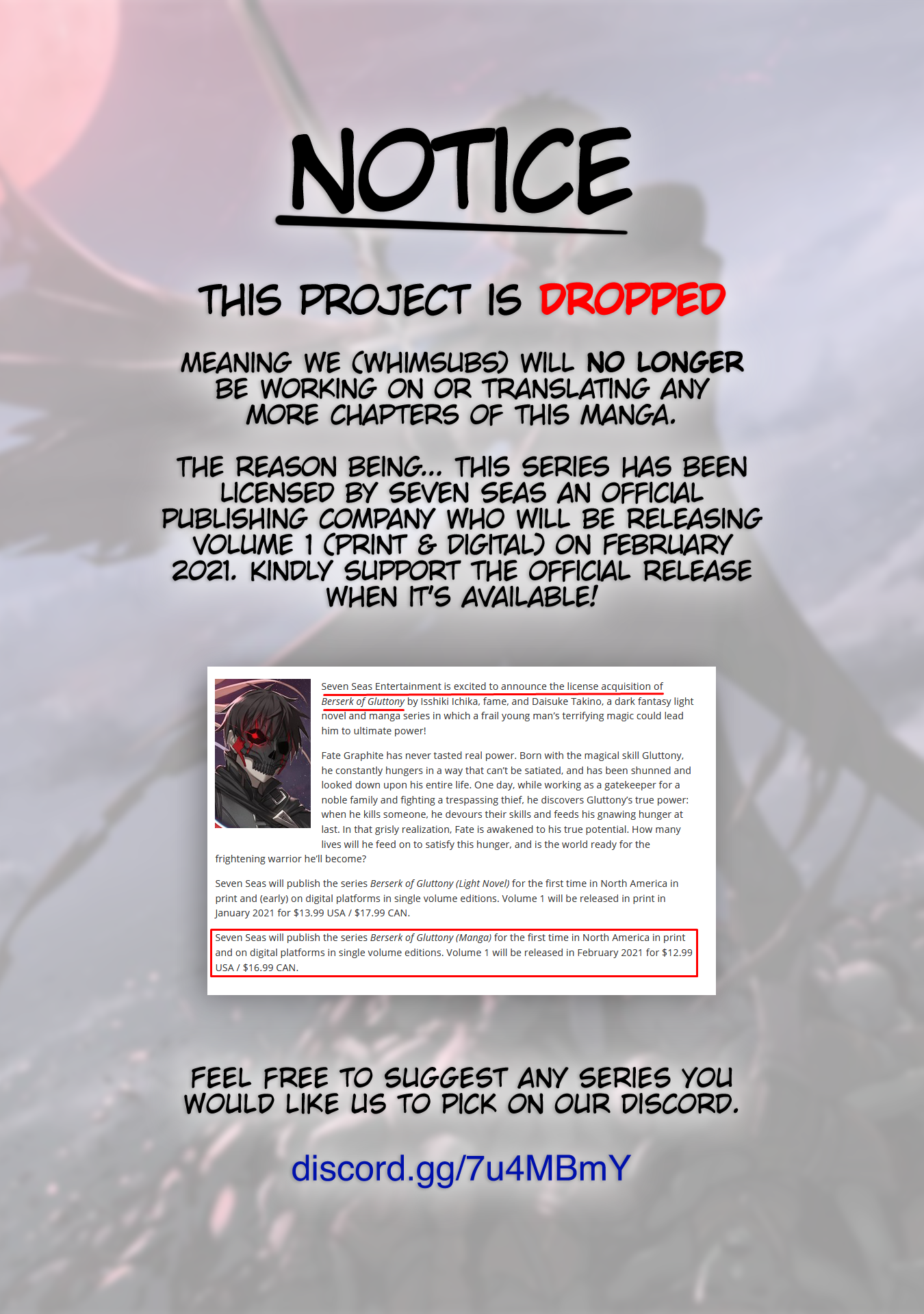 Halaman dari Boushoku no Berserk ~Ore dake Level to Iu Gainen wo Toppa suru~ Chapter 26