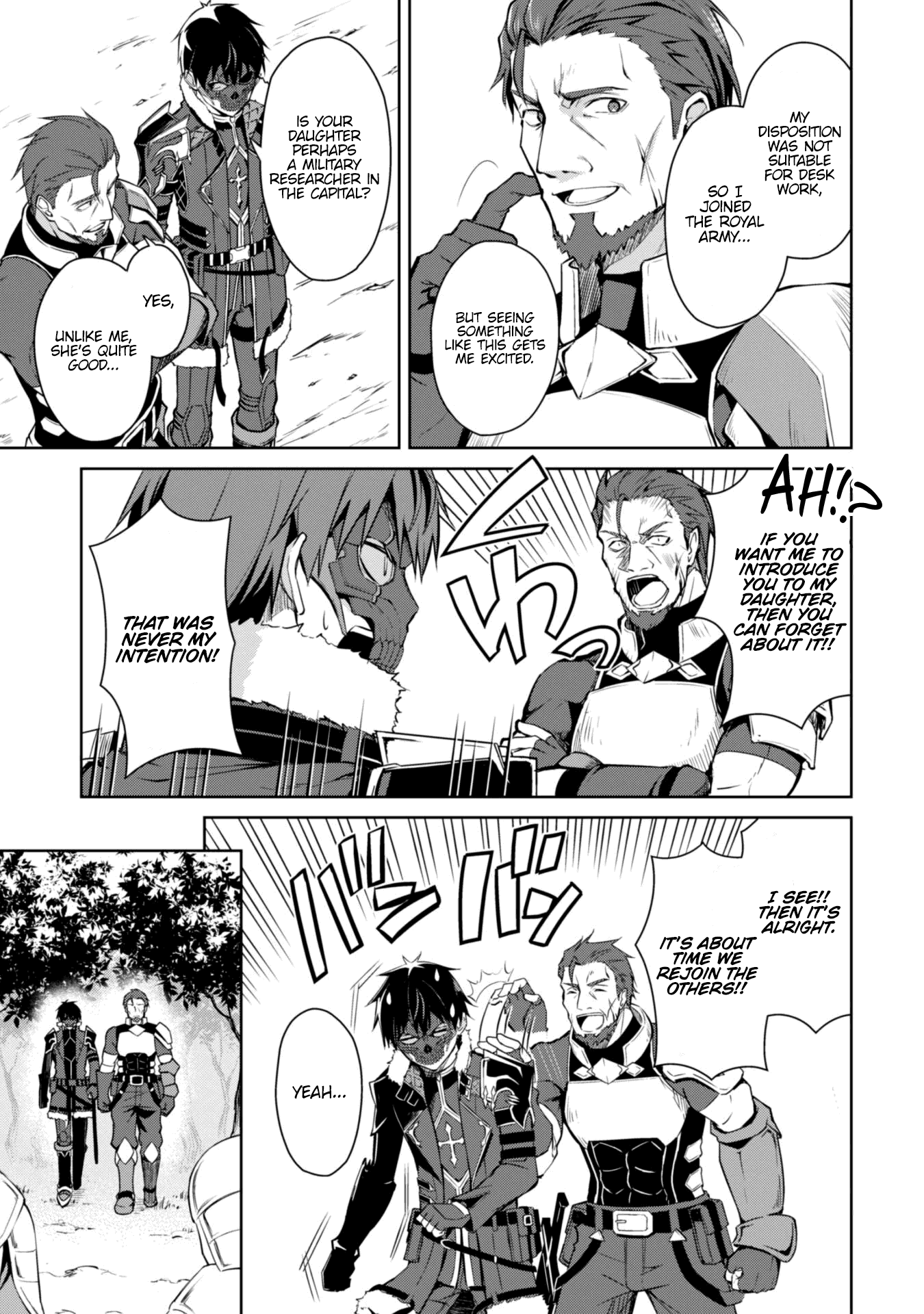 Halaman dari Boushoku no Berserk ~Ore dake Level to Iu Gainen wo Toppa suru~ Chapter 26