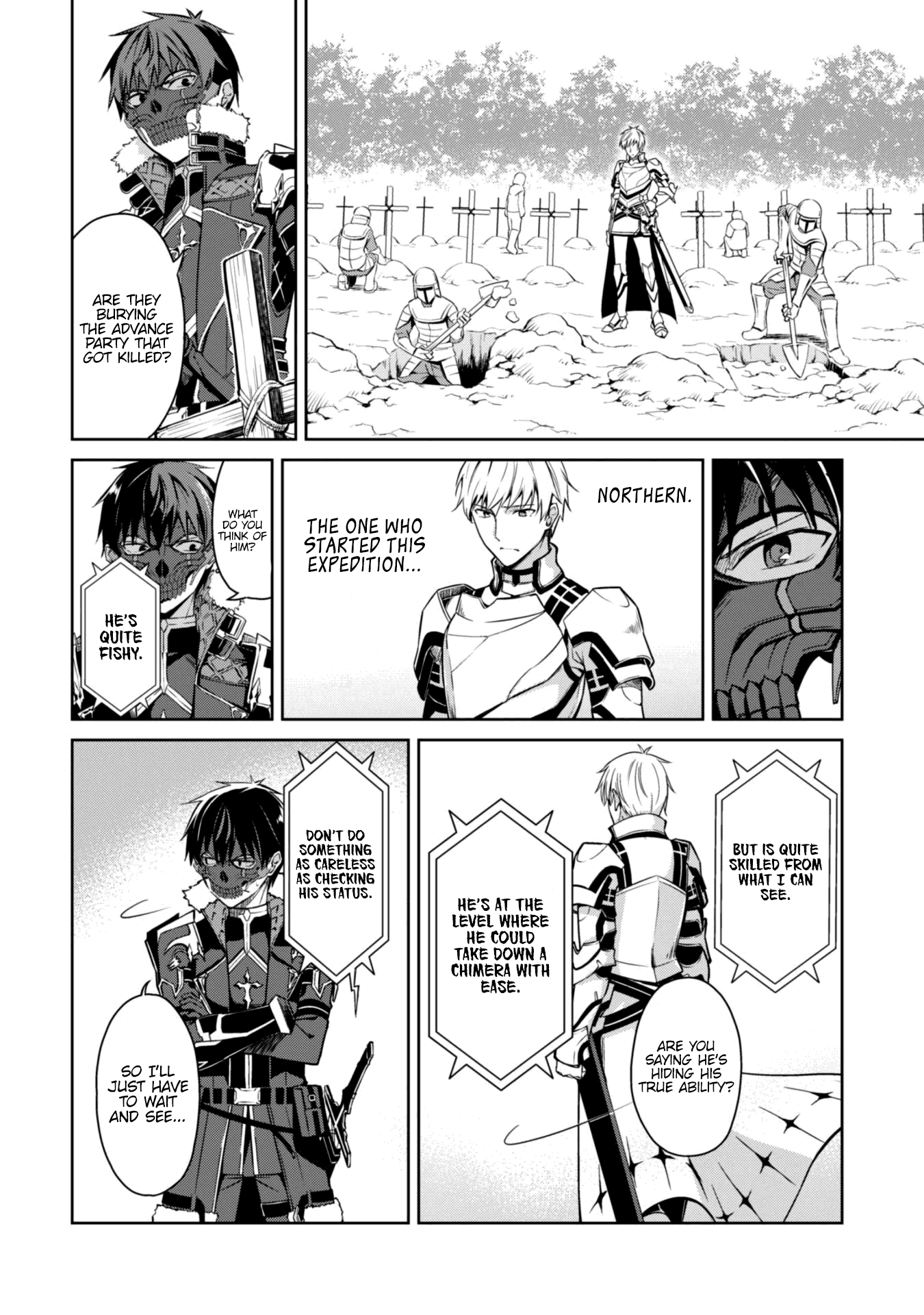 Halaman dari Boushoku no Berserk ~Ore dake Level to Iu Gainen wo Toppa suru~ Chapter 26