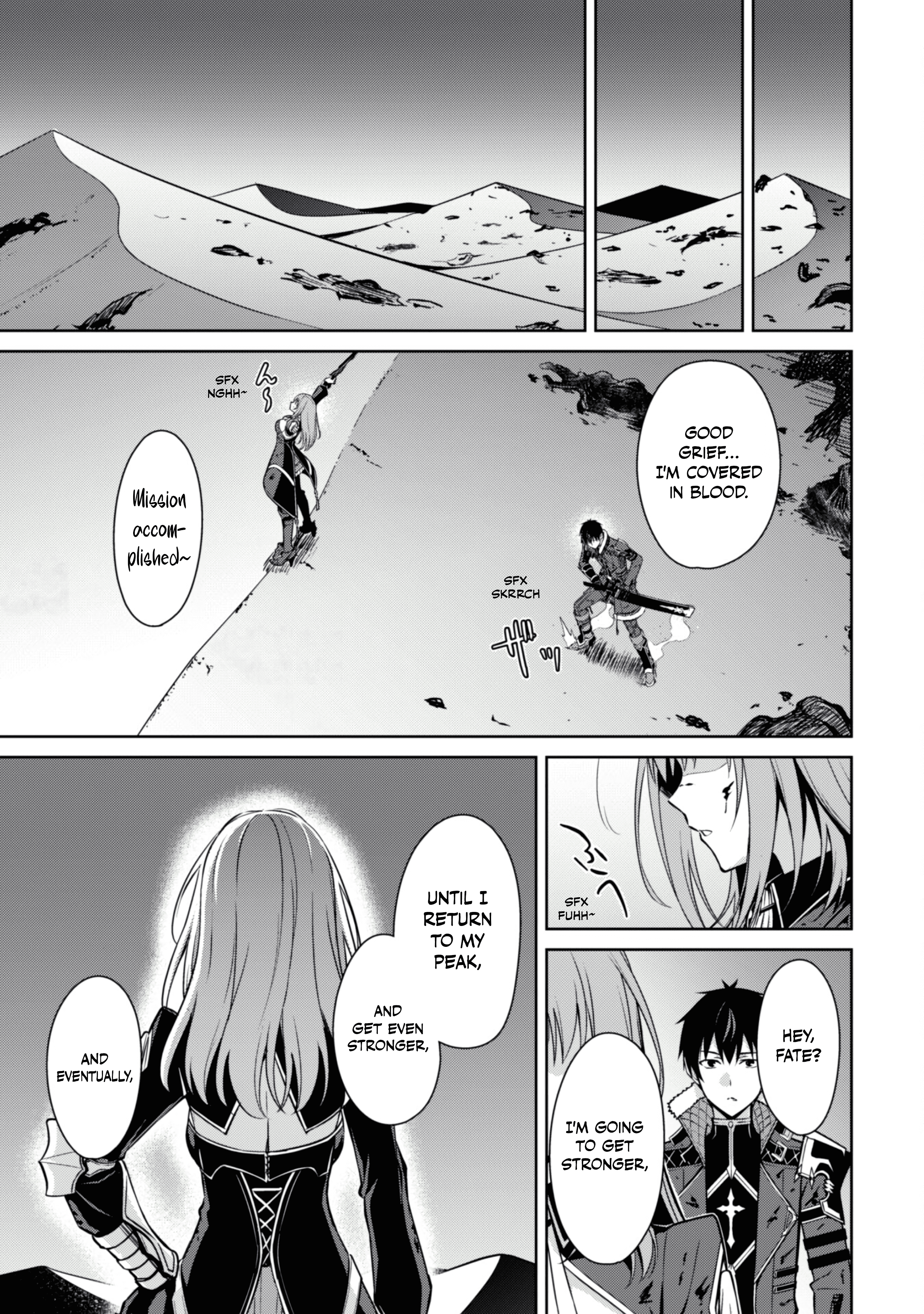 Halaman dari Boushoku no Berserk ~Ore dake Level to Iu Gainen wo Toppa suru~ Chapter 64