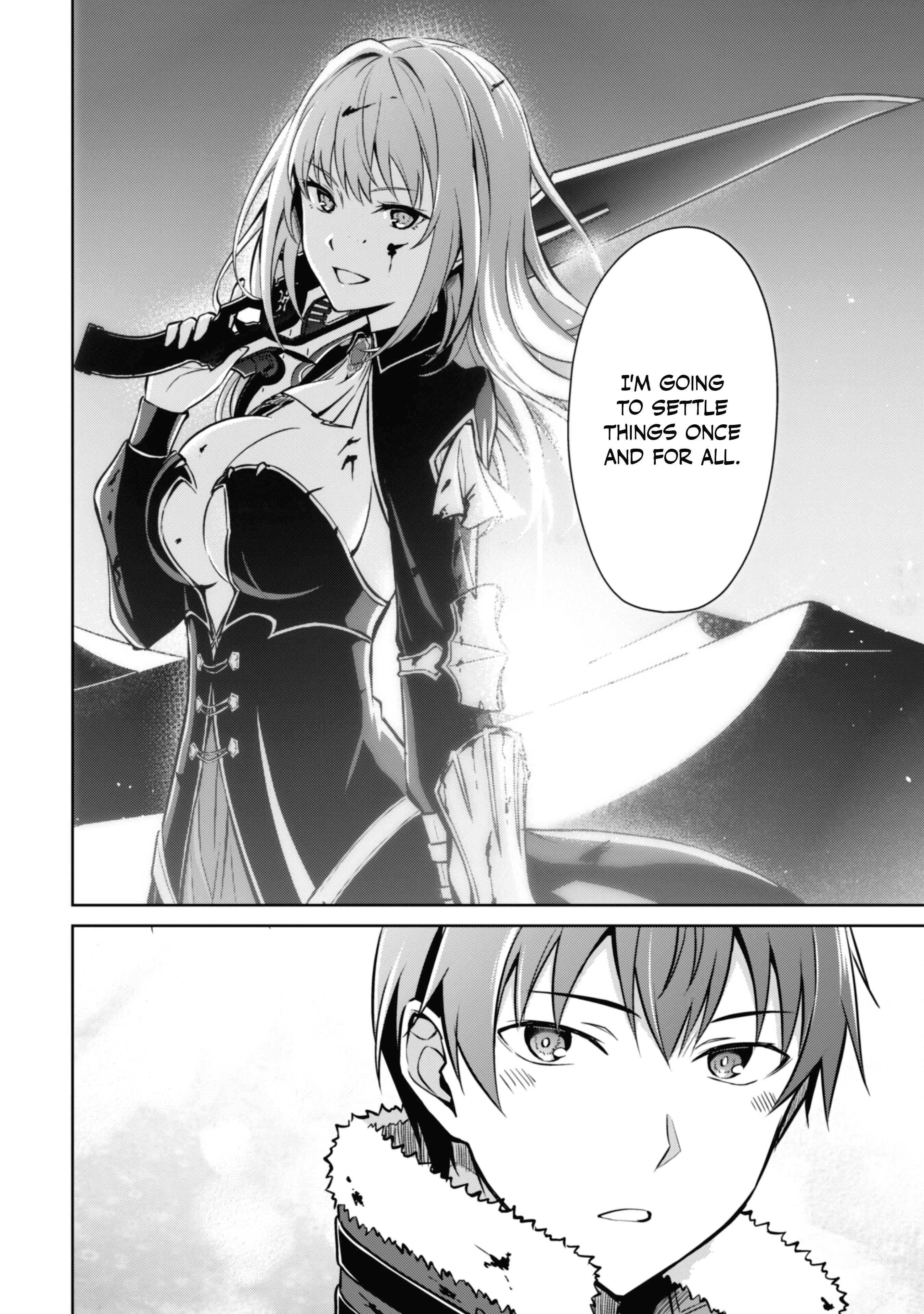 Halaman dari Boushoku no Berserk ~Ore dake Level to Iu Gainen wo Toppa suru~ Chapter 64