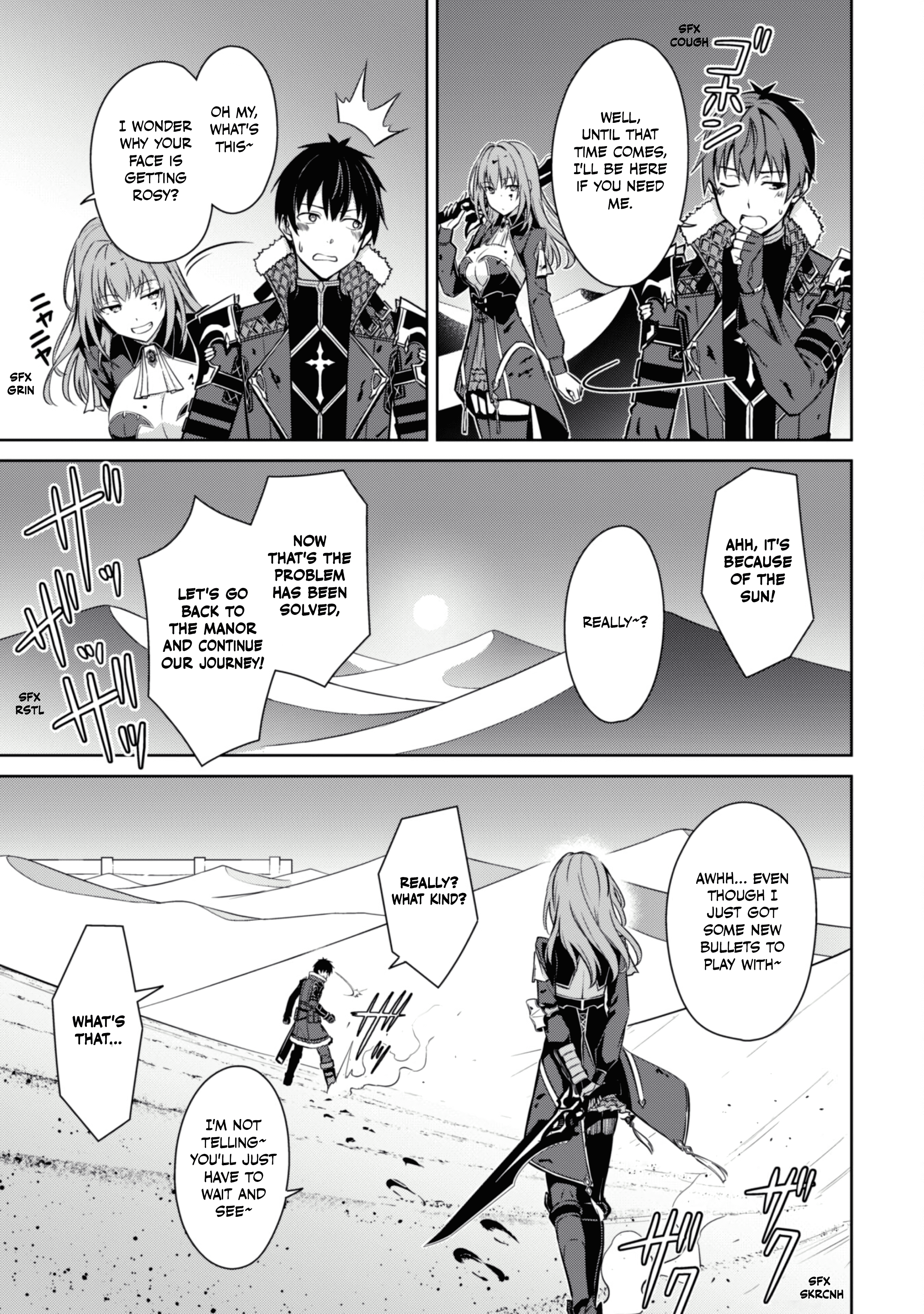 Halaman dari Boushoku no Berserk ~Ore dake Level to Iu Gainen wo Toppa suru~ Chapter 64