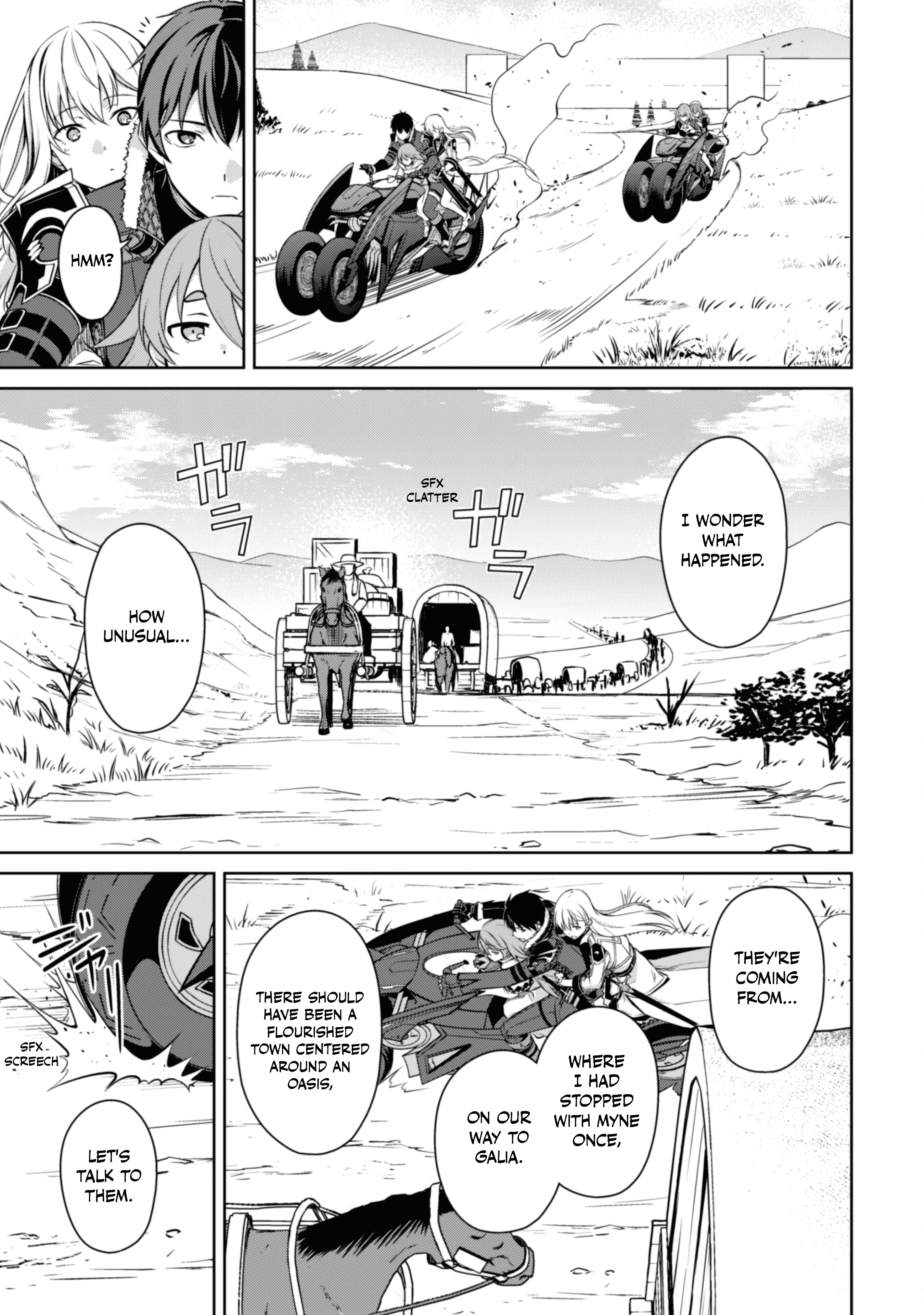 Halaman dari Boushoku no Berserk ~Ore dake Level to Iu Gainen wo Toppa suru~ Chapter 64