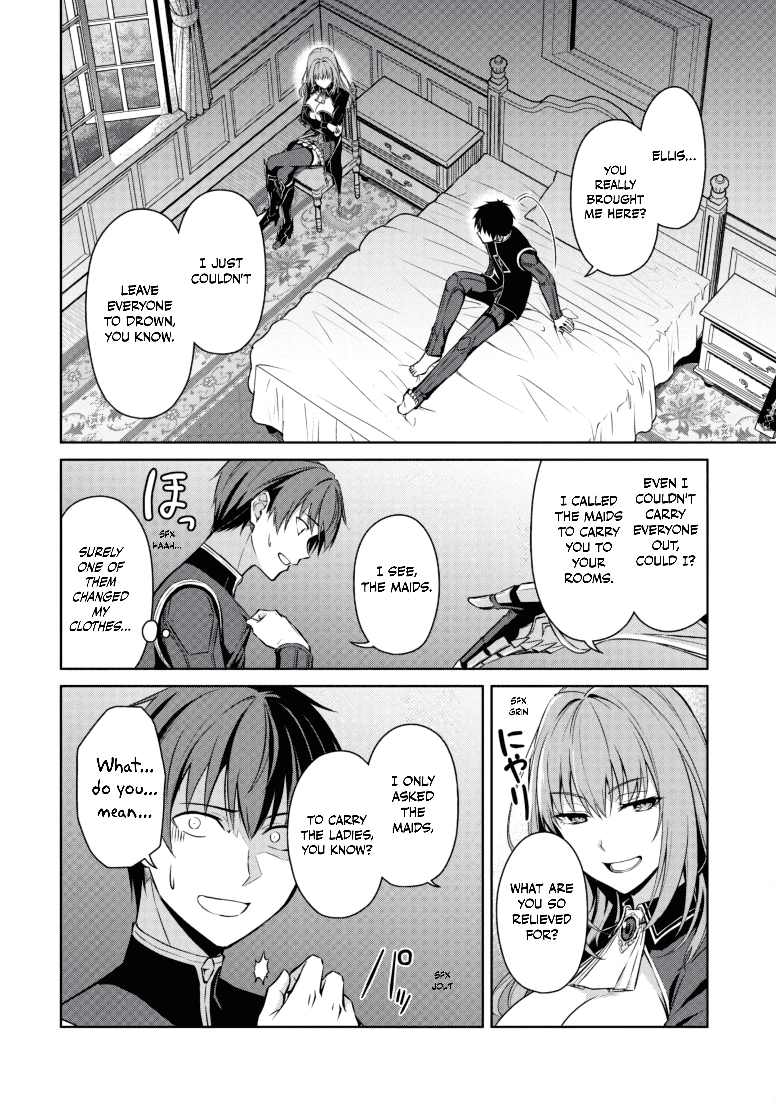 Halaman dari Boushoku no Berserk ~Ore dake Level to Iu Gainen wo Toppa suru~ Chapter 64