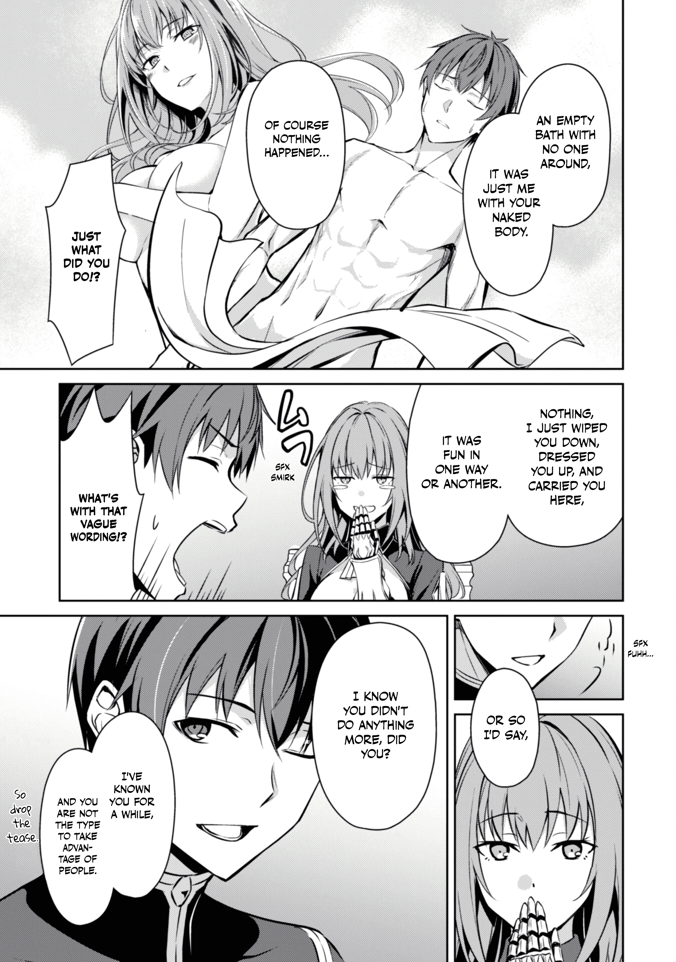 Halaman dari Boushoku no Berserk ~Ore dake Level to Iu Gainen wo Toppa suru~ Chapter 64