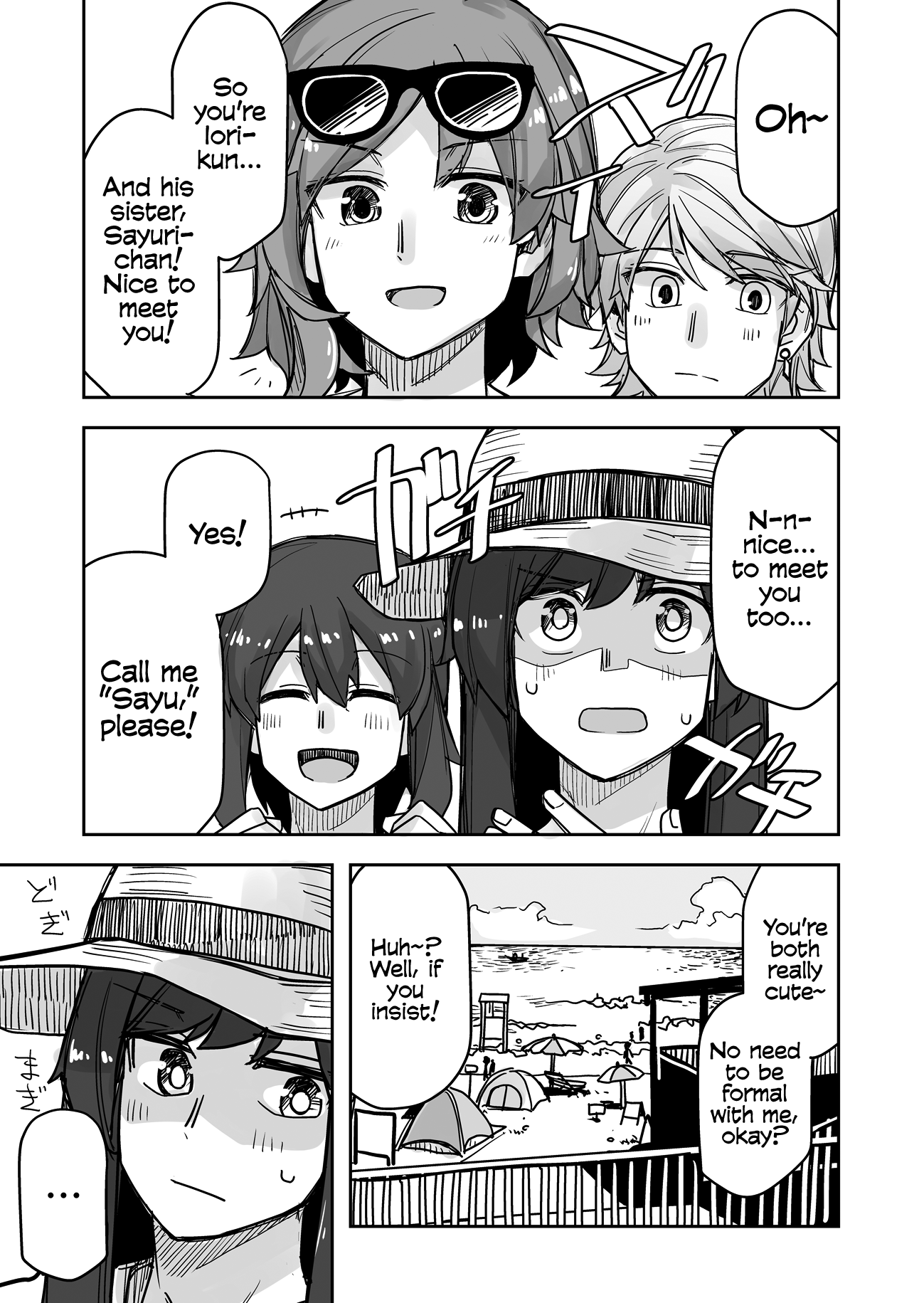 Halaman dari Ikemen Joshi to Josou Danshi Chapter 59