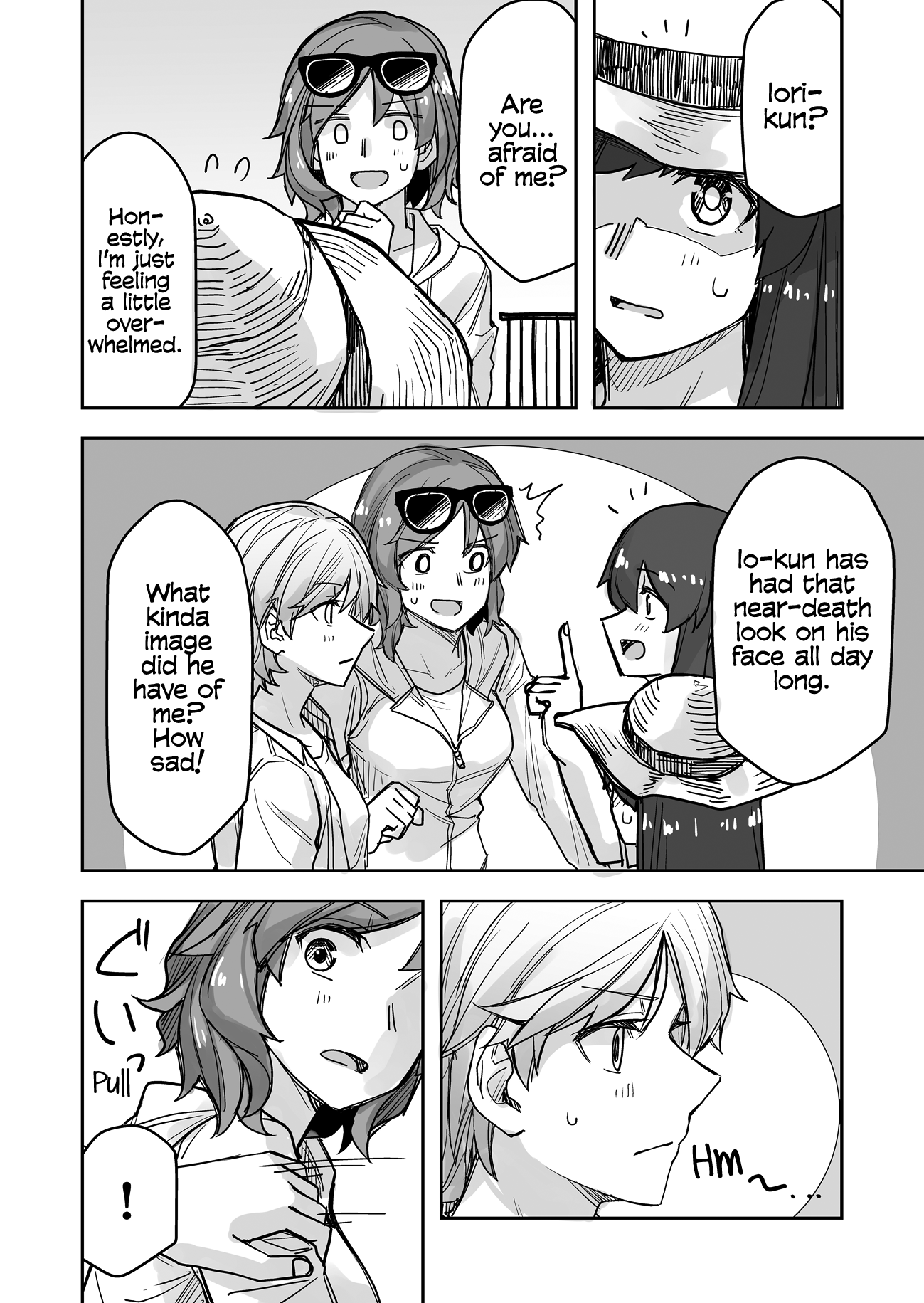 Halaman dari Ikemen Joshi to Josou Danshi Chapter 59