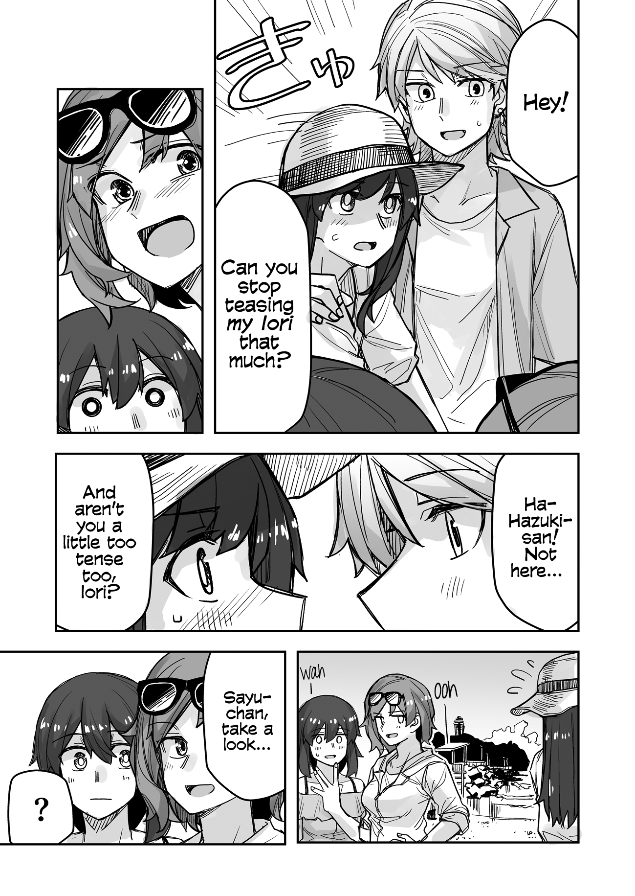 Halaman dari Ikemen Joshi to Josou Danshi Chapter 59