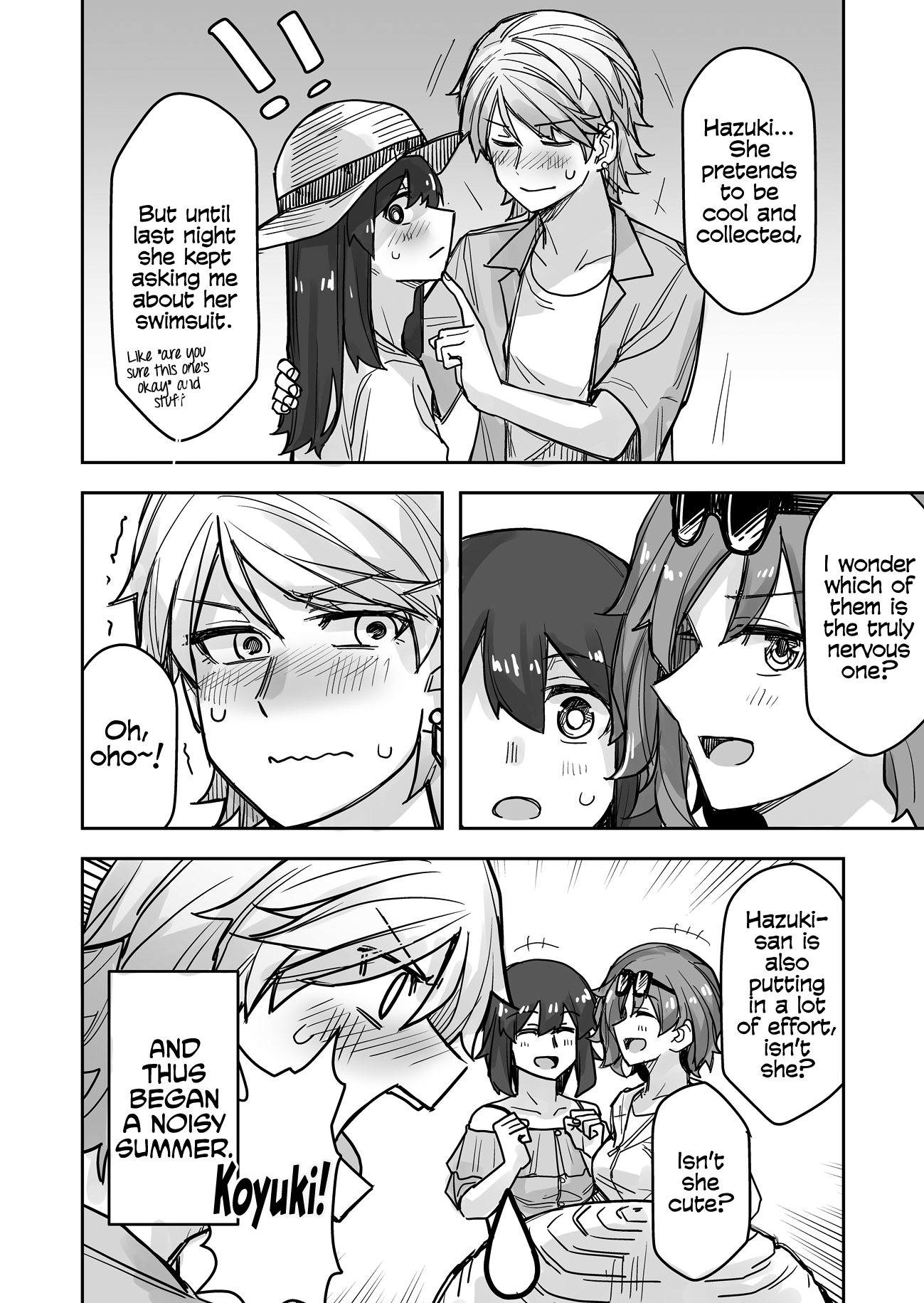 Halaman dari Ikemen Joshi to Josou Danshi Chapter 59