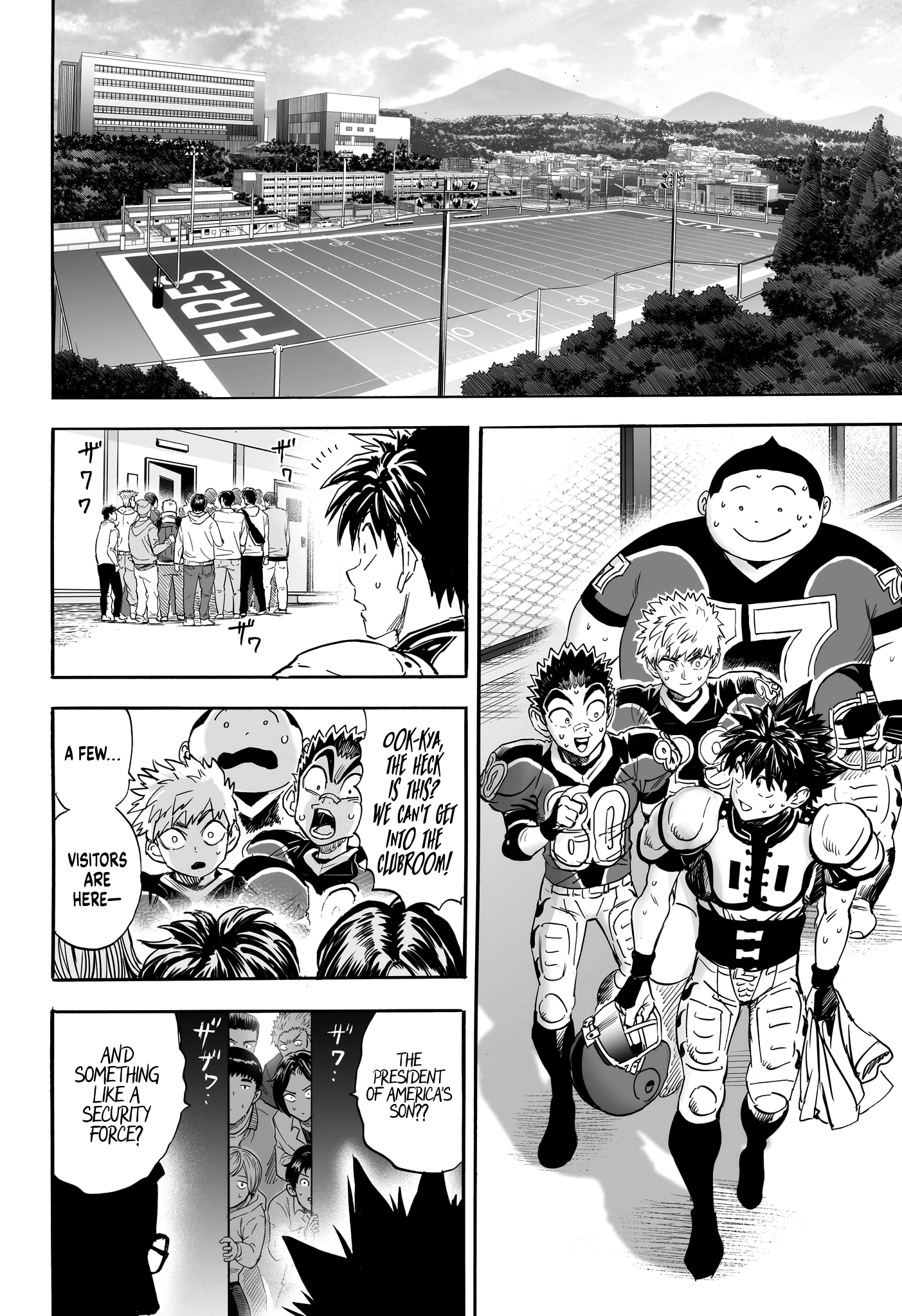 Halaman dari Eyeshield 21: Brain x Brave Chapter N/A