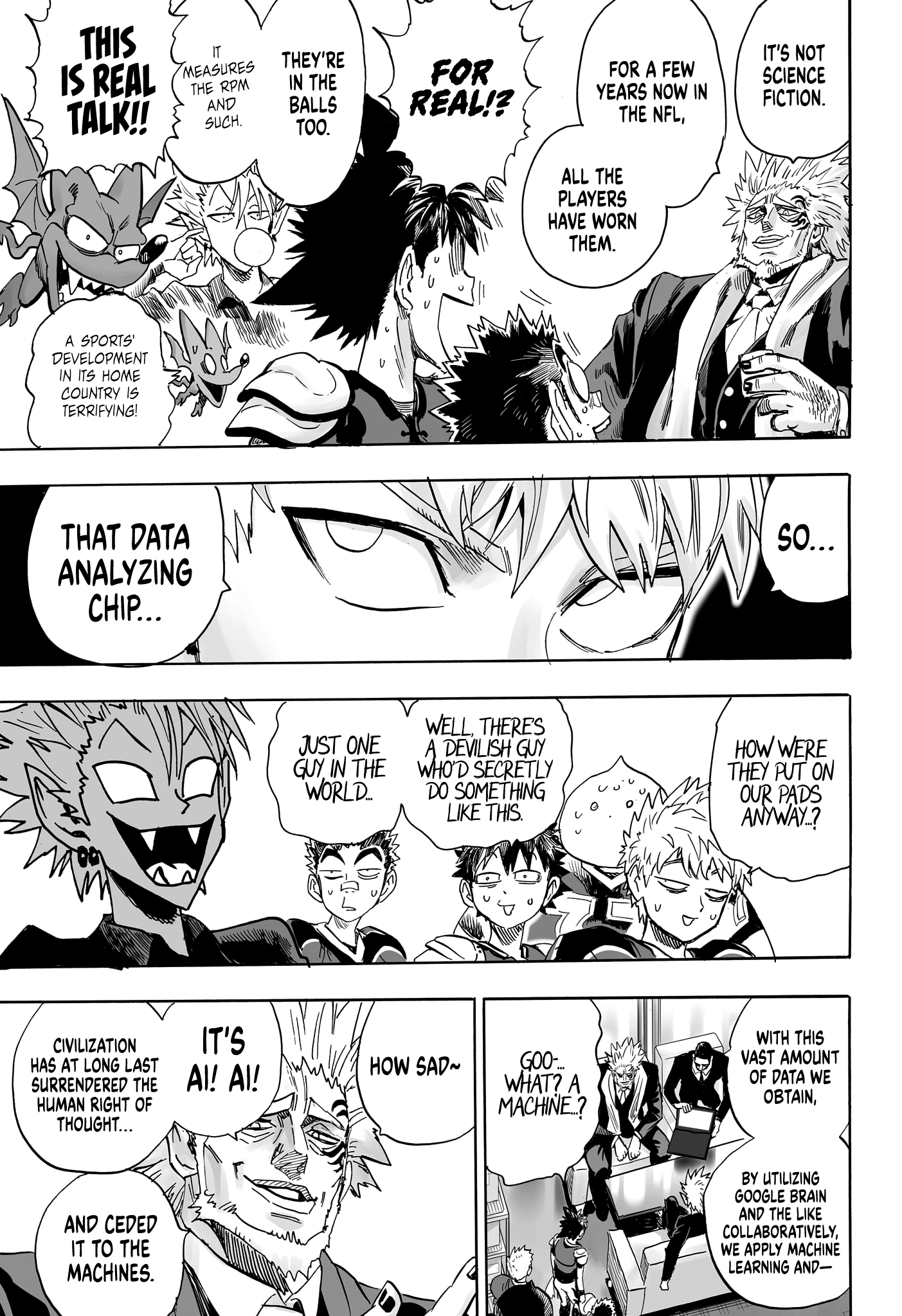Halaman dari Eyeshield 21: Brain x Brave Chapter N/A