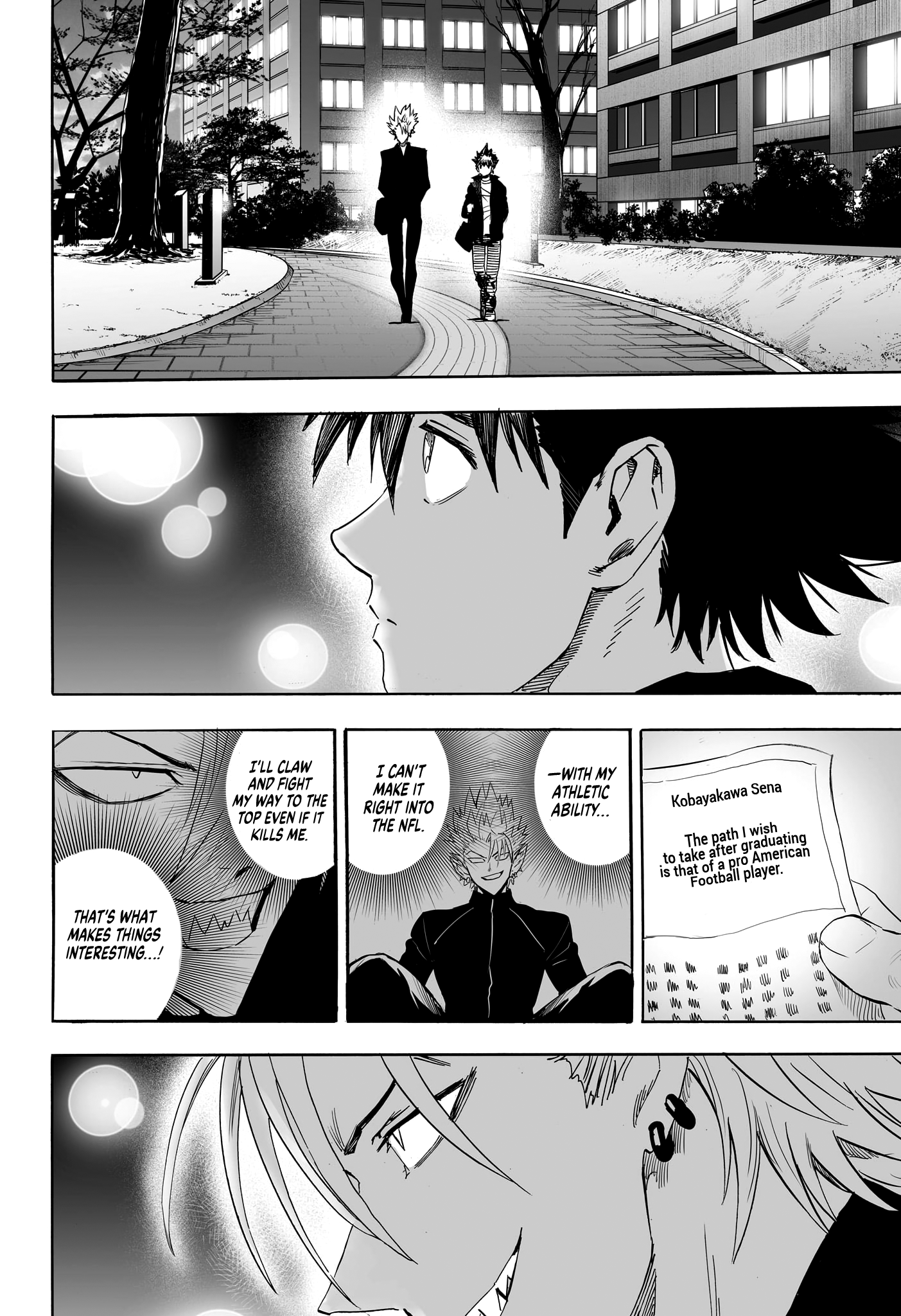 Halaman dari Eyeshield 21: Brain x Brave Chapter N/A