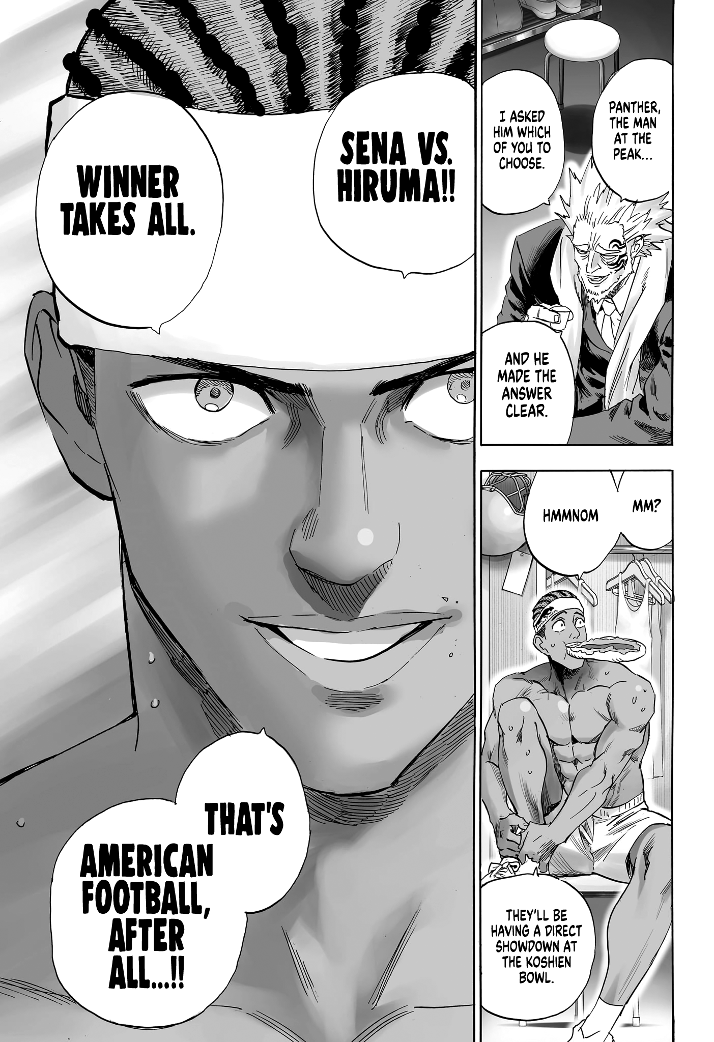 Halaman dari Eyeshield 21: Brain x Brave Chapter N/A