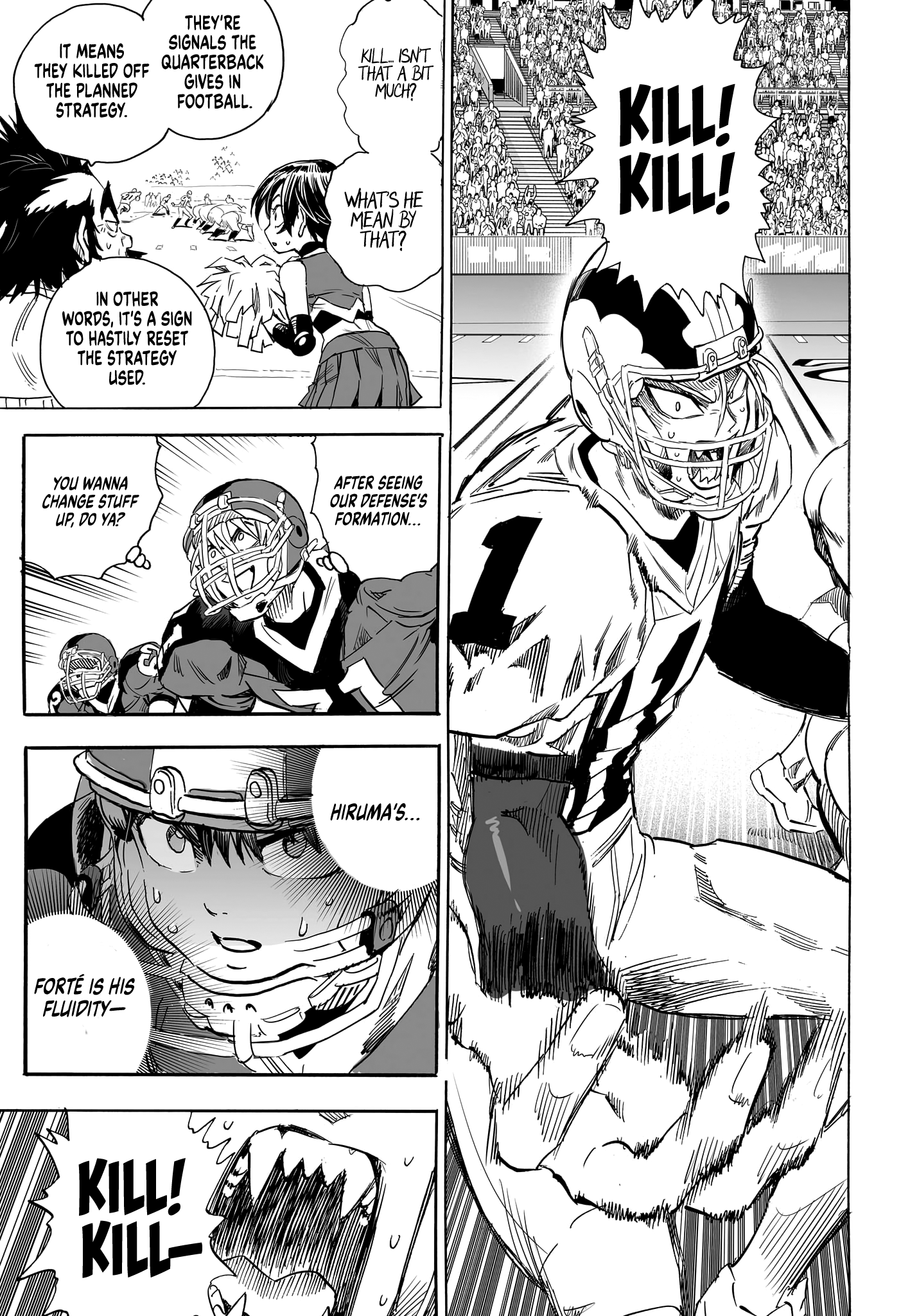 Halaman dari Eyeshield 21: Brain x Brave Chapter N/A