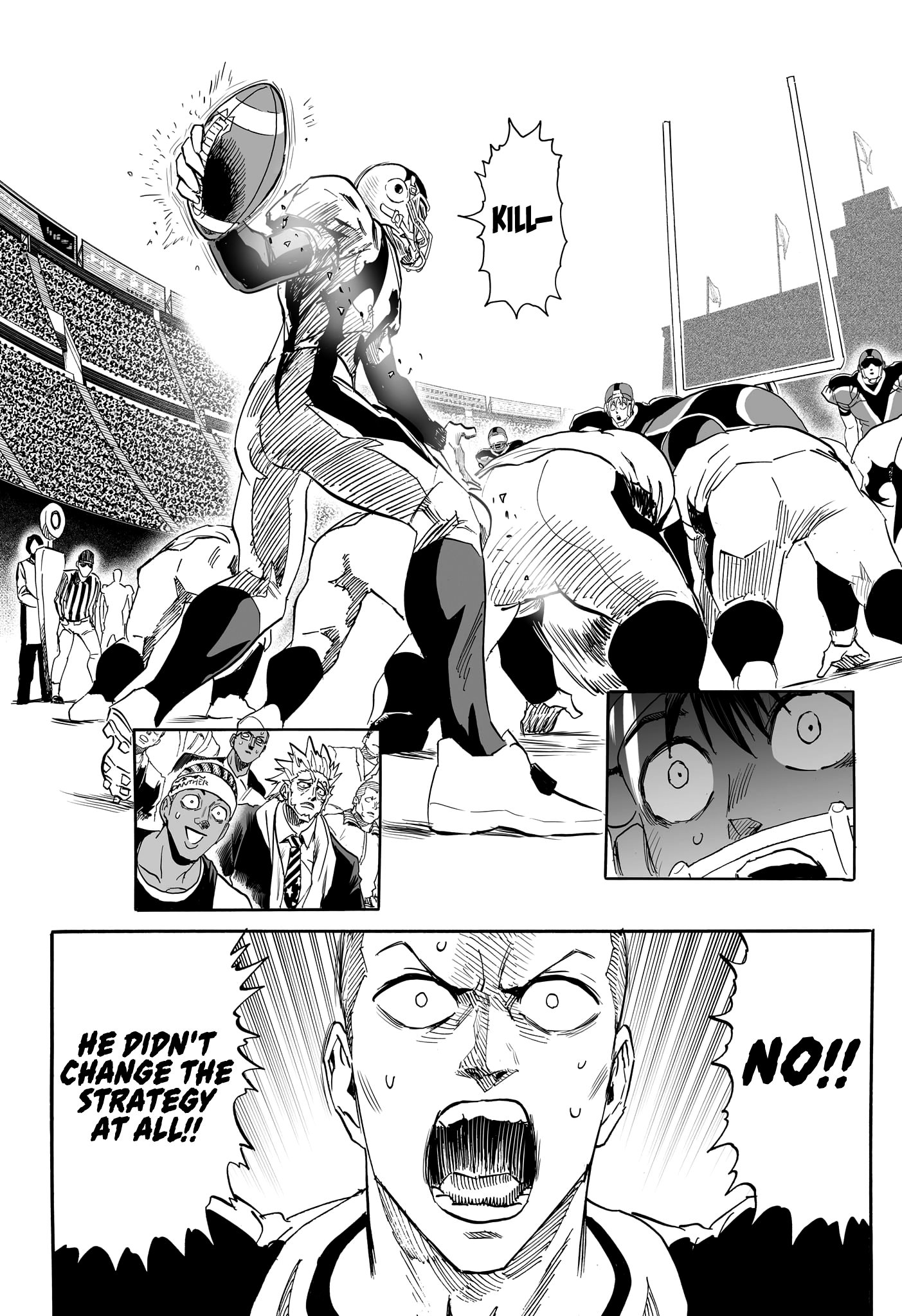 Halaman dari Eyeshield 21: Brain x Brave Chapter N/A