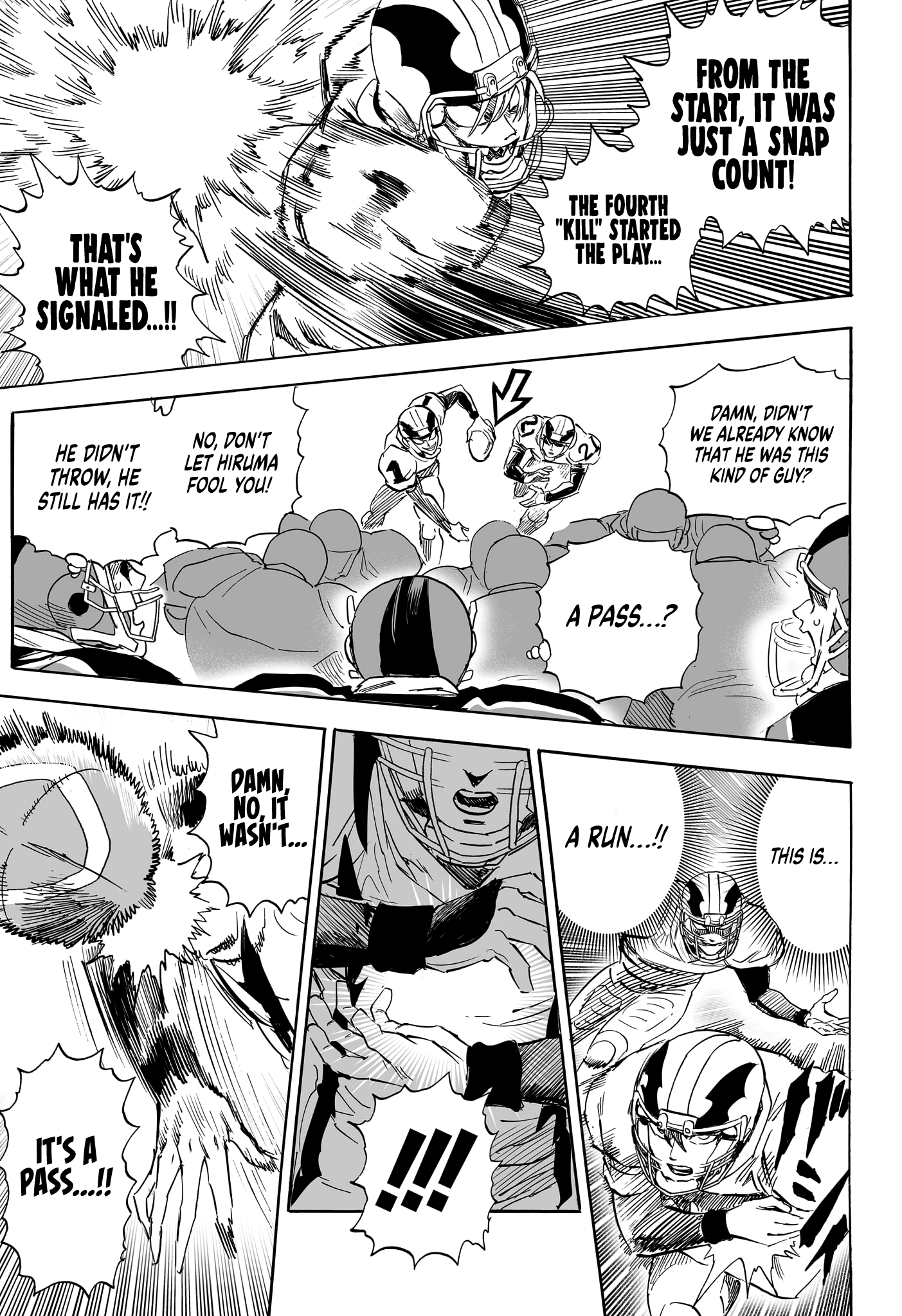 Halaman dari Eyeshield 21: Brain x Brave Chapter N/A