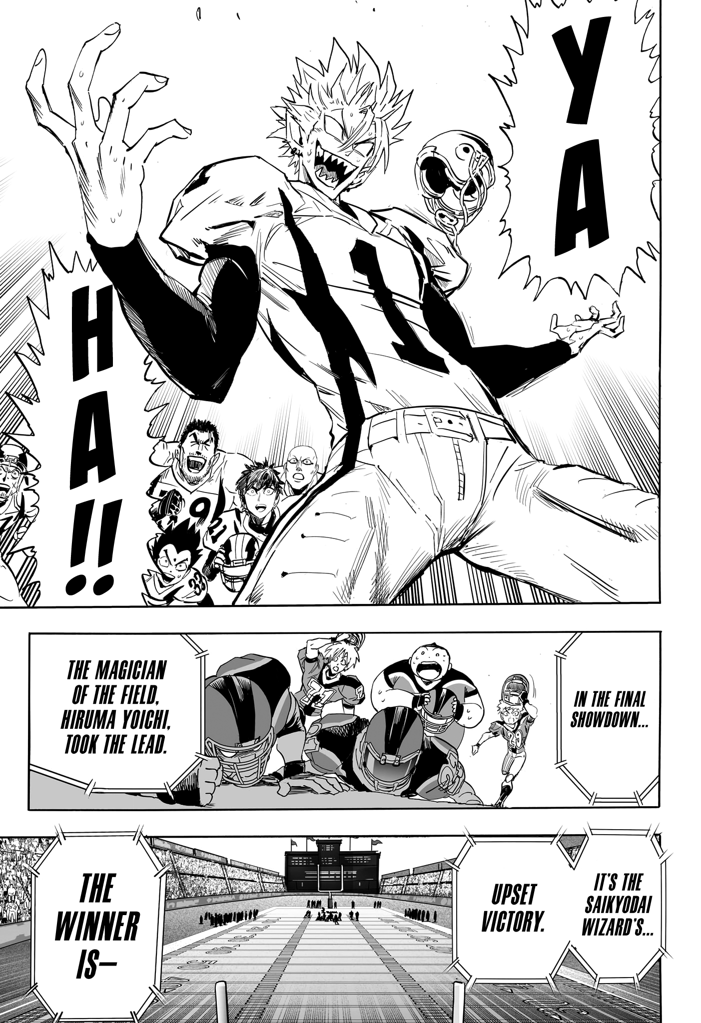 Halaman dari Eyeshield 21: Brain x Brave Chapter N/A