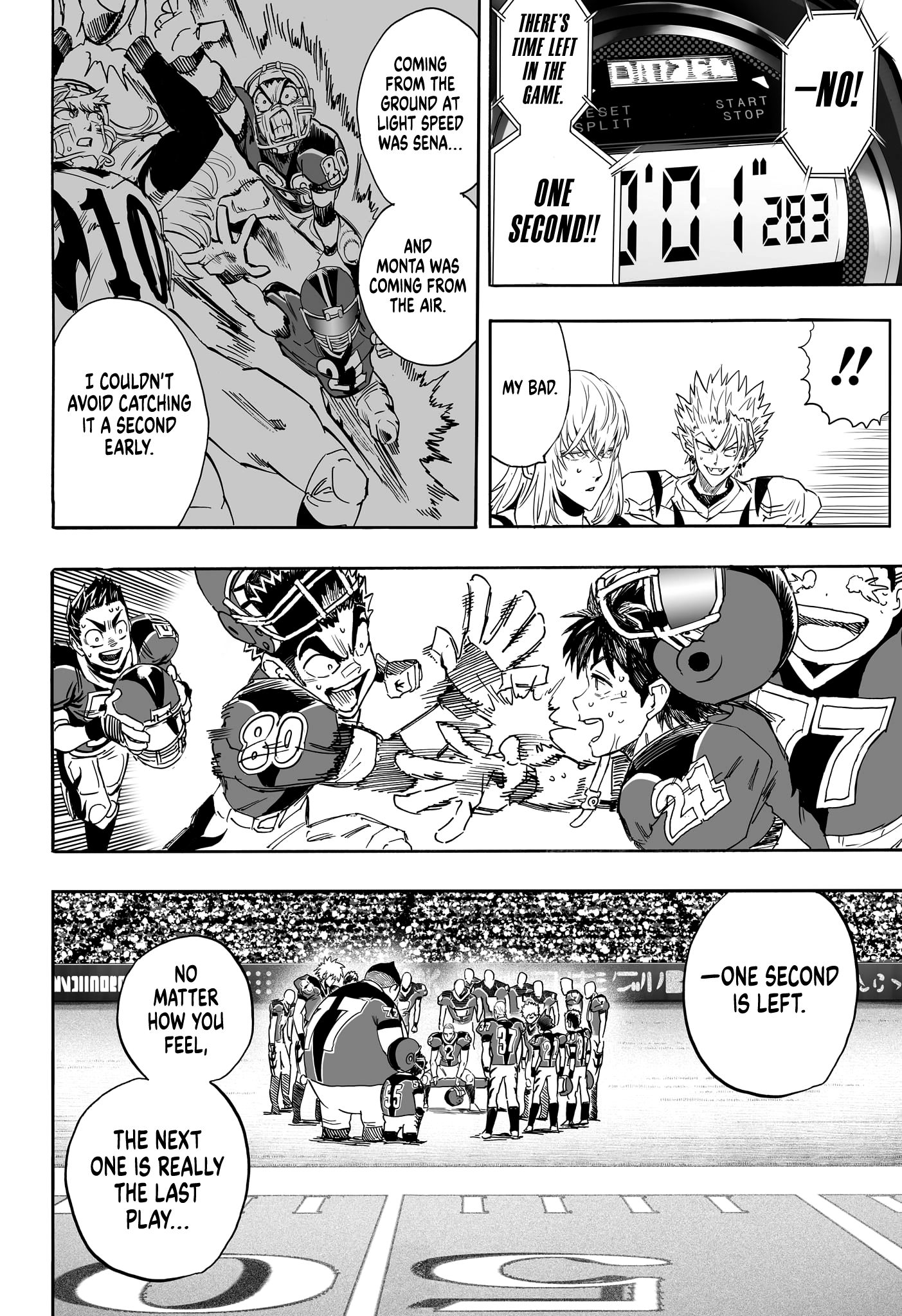 Halaman dari Eyeshield 21: Brain x Brave Chapter N/A