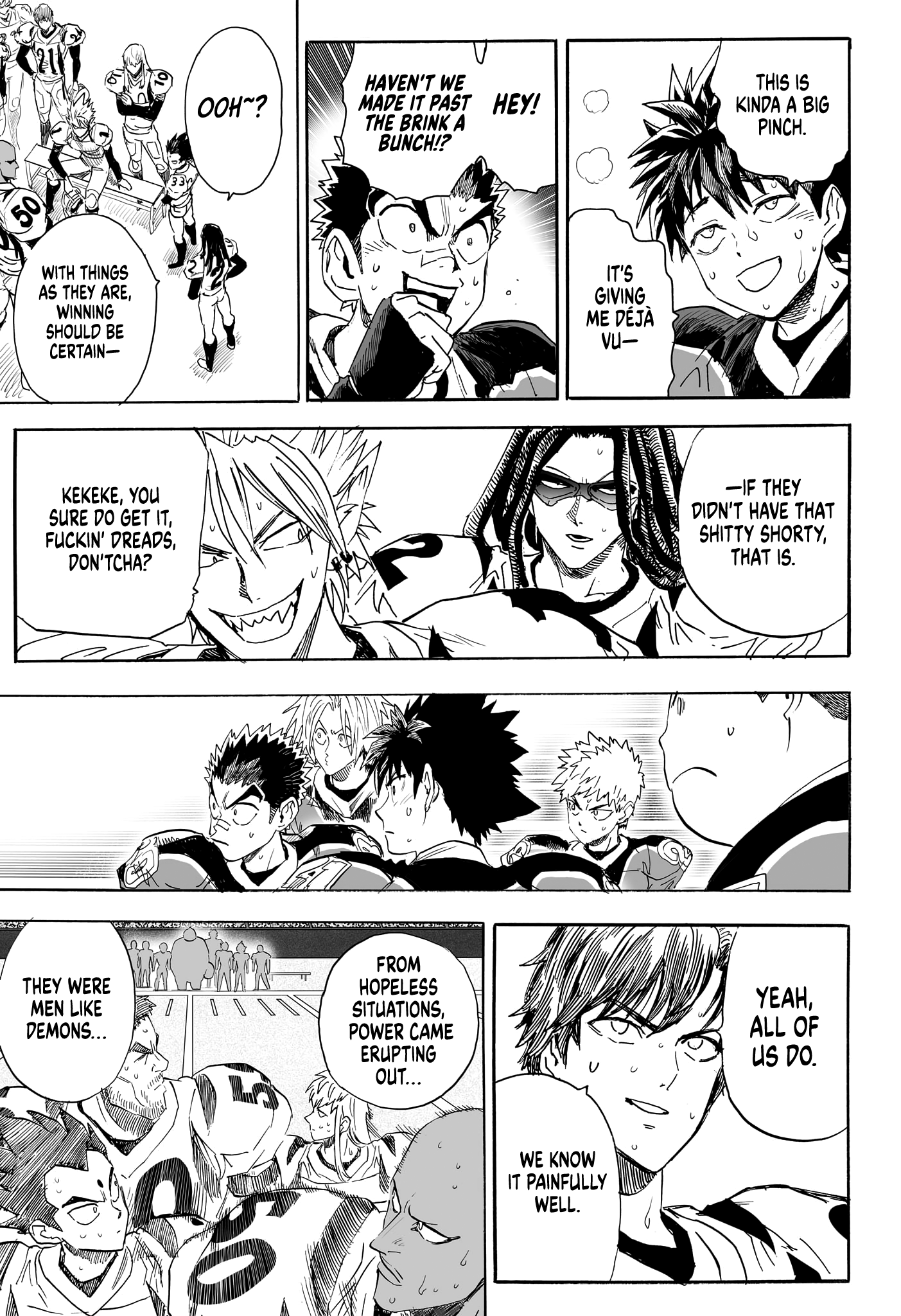 Halaman dari Eyeshield 21: Brain x Brave Chapter N/A