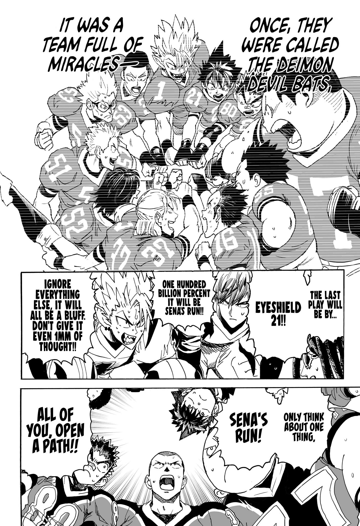 Halaman dari Eyeshield 21: Brain x Brave Chapter N/A