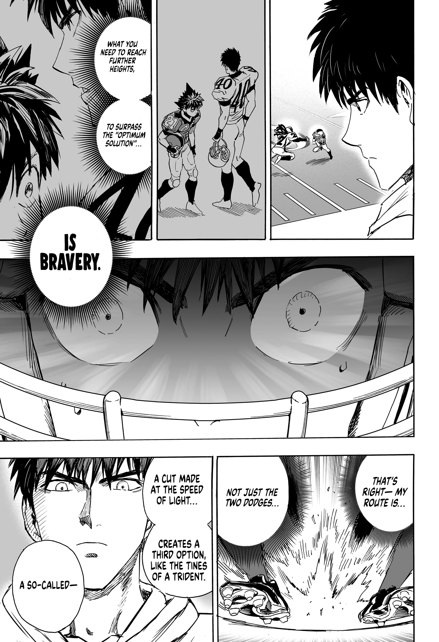 Halaman dari Eyeshield 21: Brain x Brave Chapter N/A