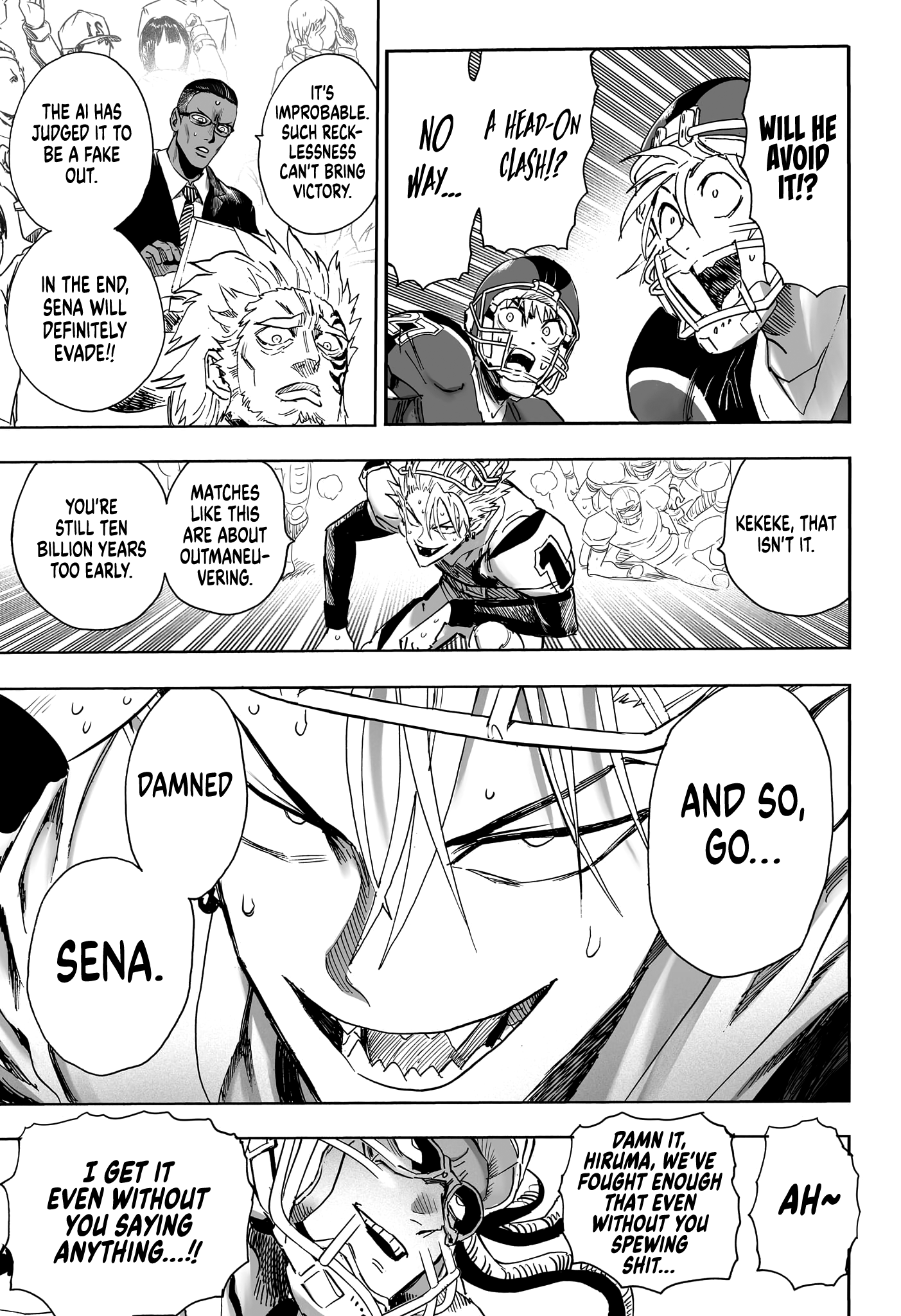 Halaman dari Eyeshield 21: Brain x Brave Chapter N/A