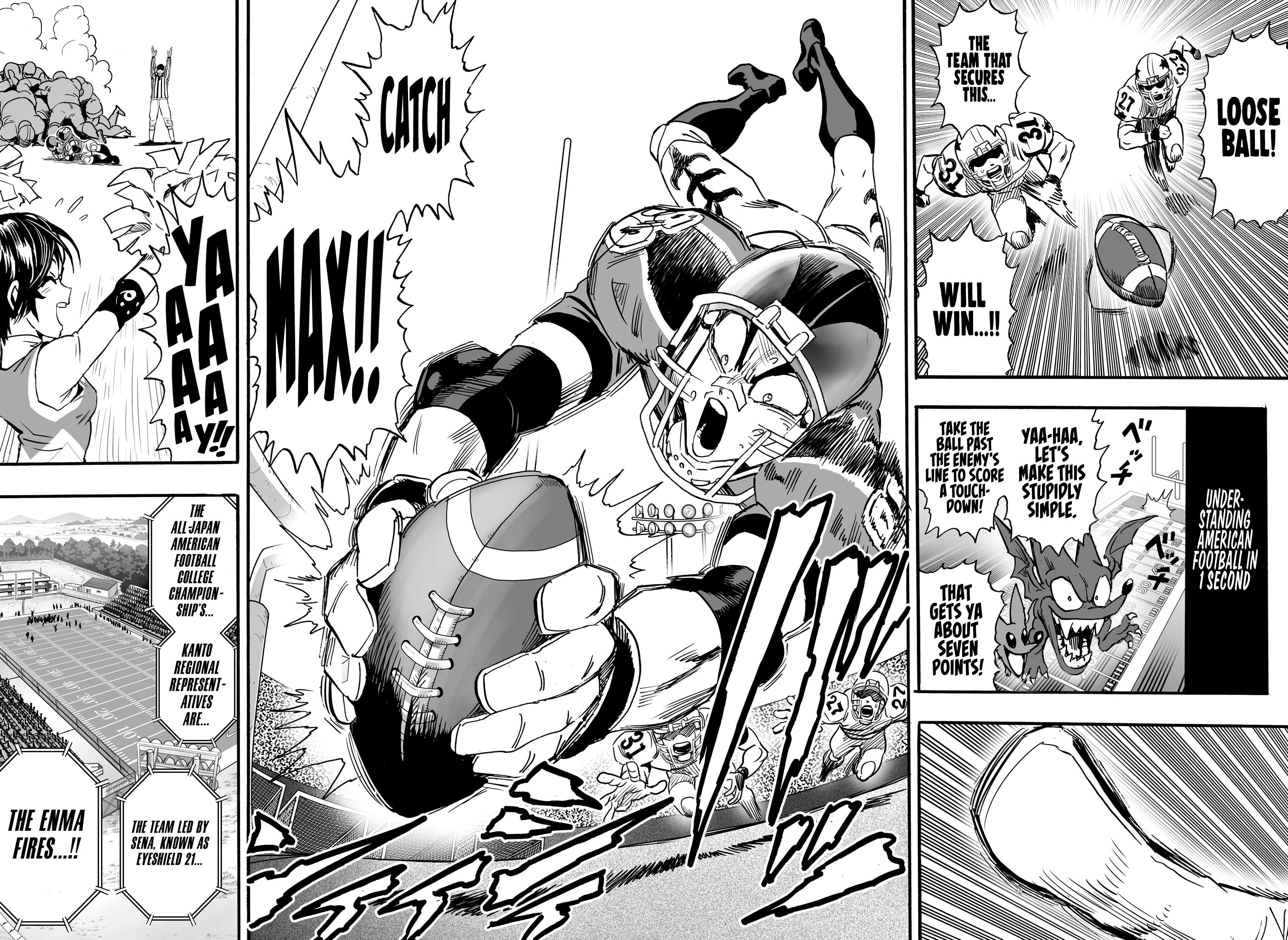 Halaman dari Eyeshield 21: Brain x Brave Chapter N/A