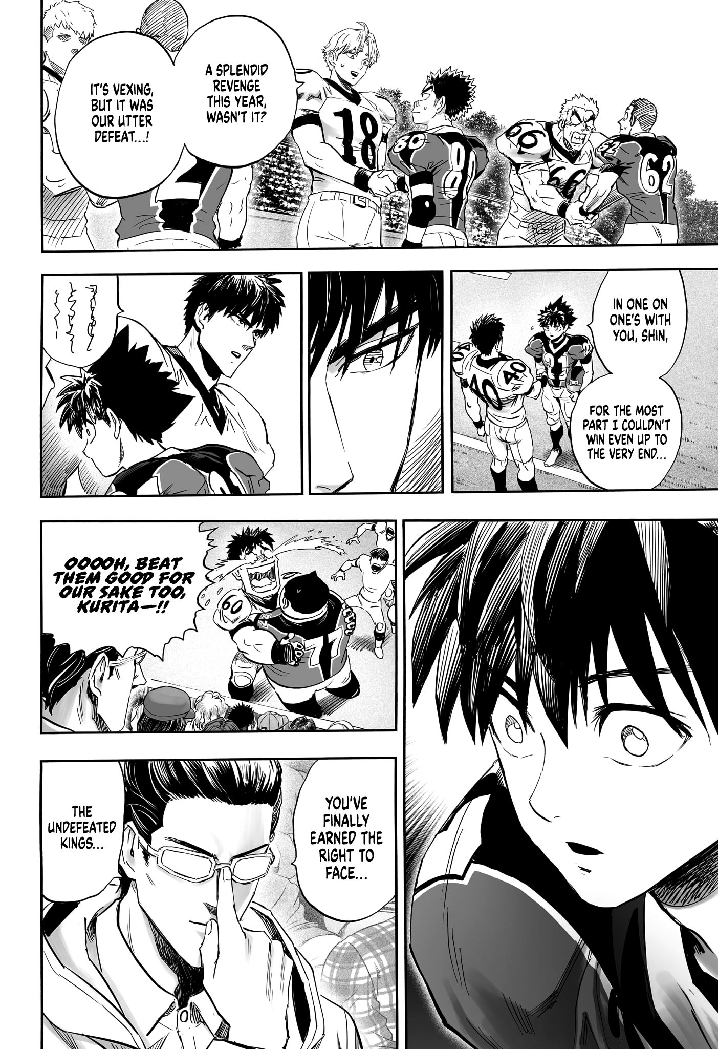 Halaman dari Eyeshield 21: Brain x Brave Chapter N/A