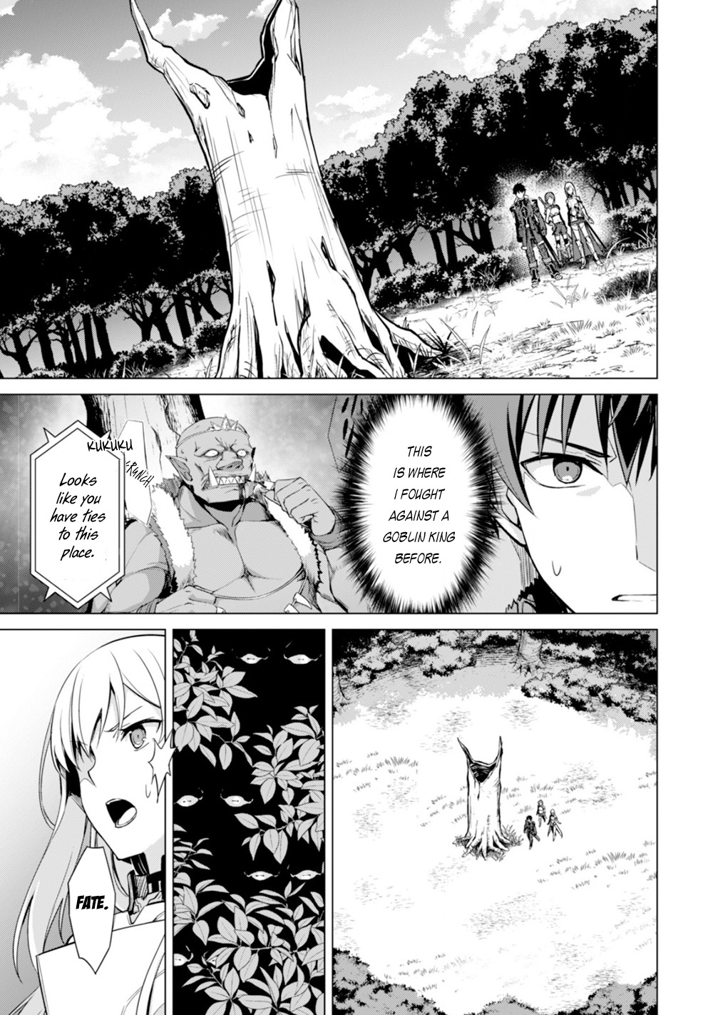 Halaman dari Boushoku no Berserk ~Ore dake Level to Iu Gainen wo Toppa suru~ Chapter 42
