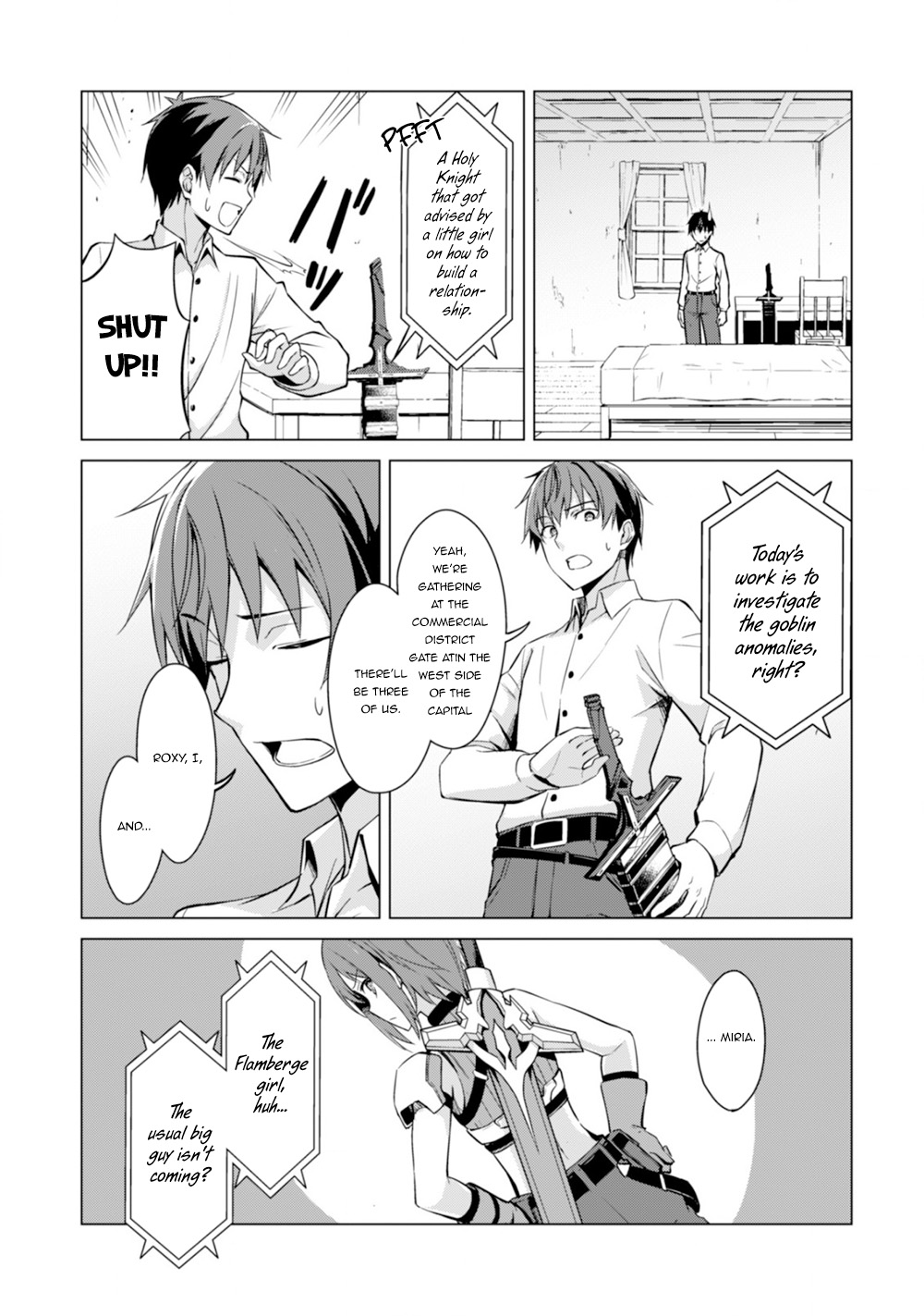 Halaman dari Boushoku no Berserk ~Ore dake Level to Iu Gainen wo Toppa suru~ Chapter 42