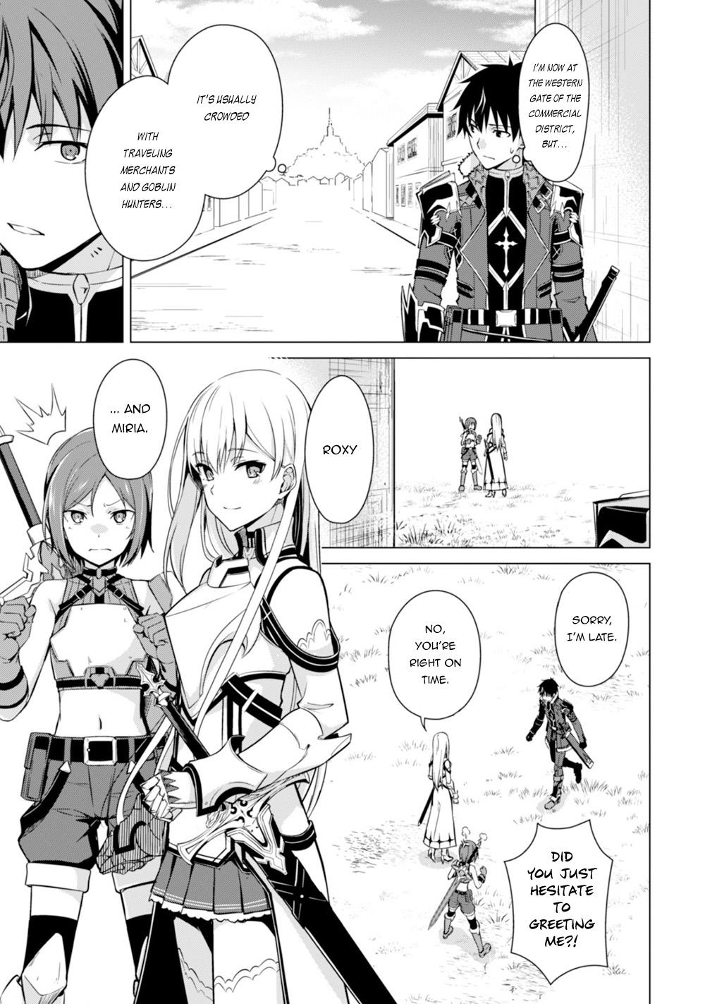 Halaman dari Boushoku no Berserk ~Ore dake Level to Iu Gainen wo Toppa suru~ Chapter 42