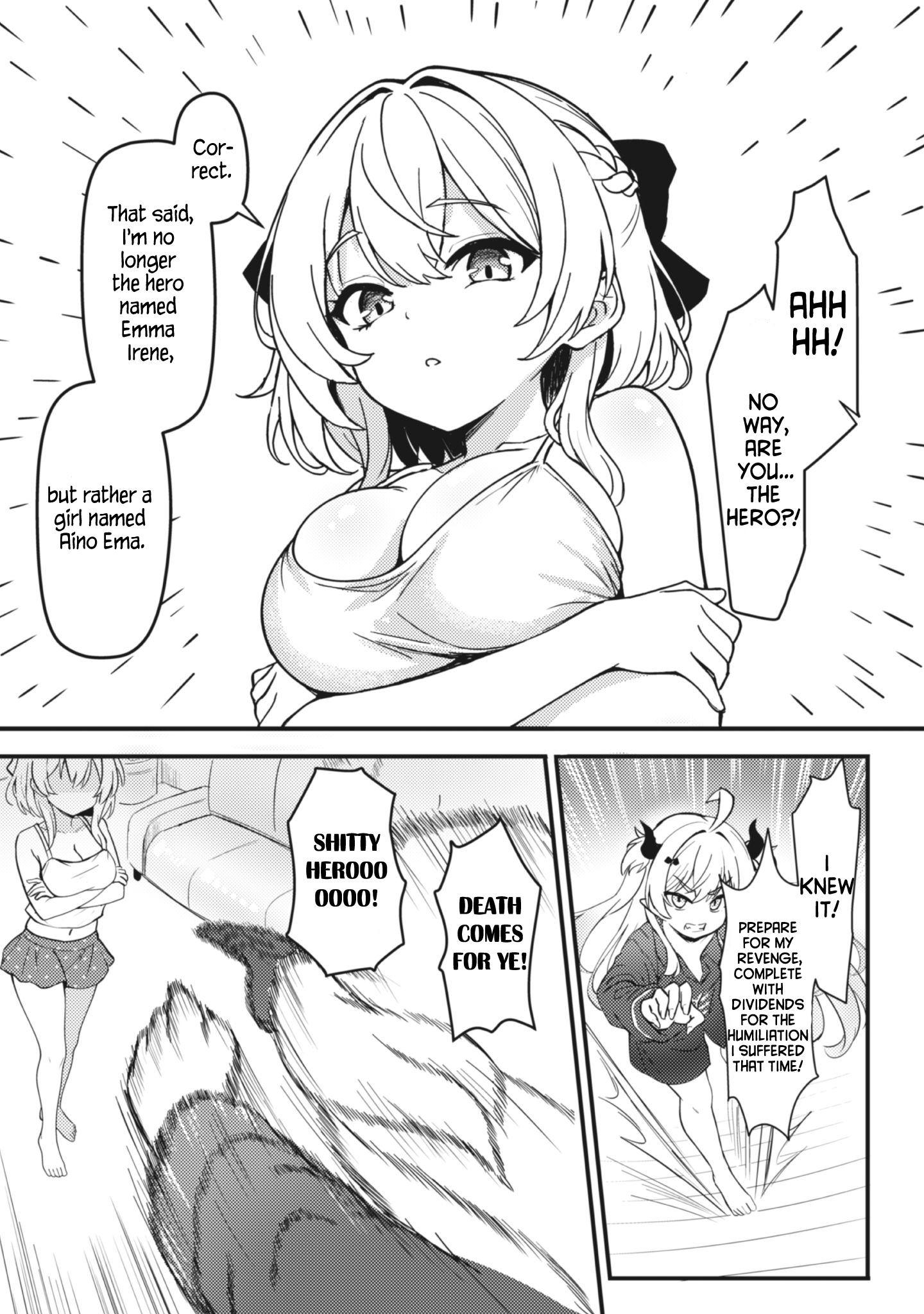 Tensei Maou-sama wa Yuusha ni Katenai! Chapter 1 Page 32