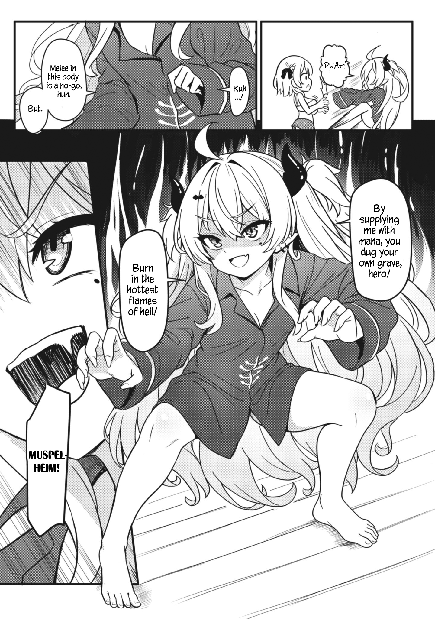Tensei Maou-sama wa Yuusha ni Katenai! Chapter 1 Page 34