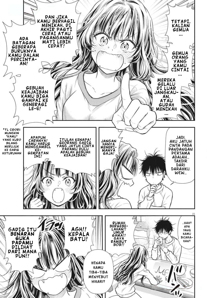 7-dai Tatarimasu node Hayaku Kekkon shite Kudasai! Chapter 2 - halaman 15