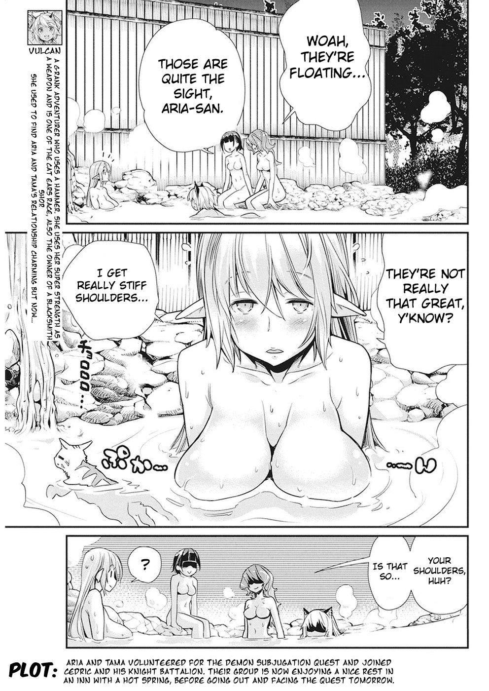 Halaman dari S-Rank Monster no "Behemoth" Dakedo, Neko to Machigawarete Elf Musume no Pet to Shite Kurashitemasu Chapter 12