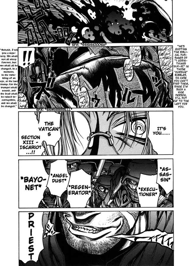 Halaman dari Hellsing Chapter 40