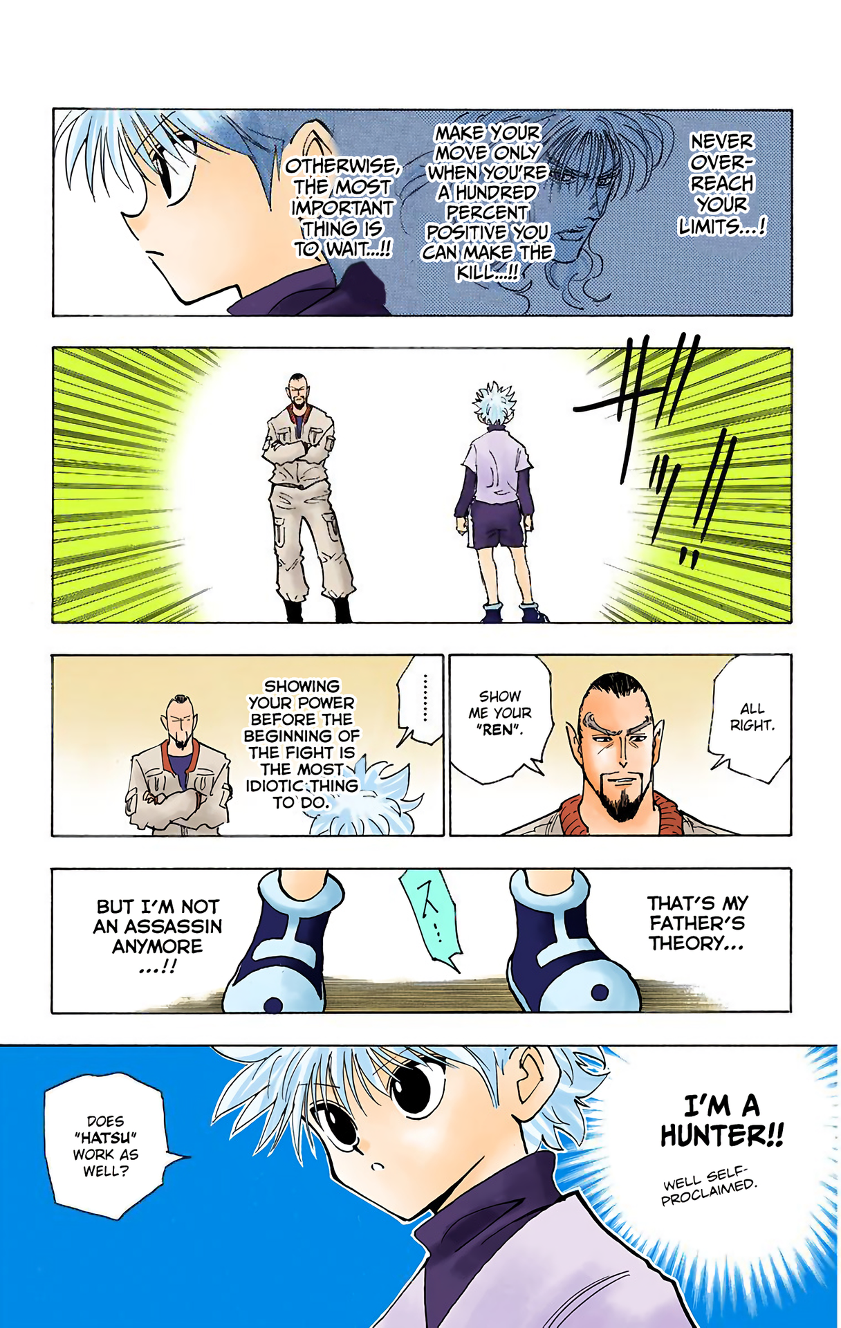 Halaman dari HUNTER x HUNTER (Official Colored) Chapter 125