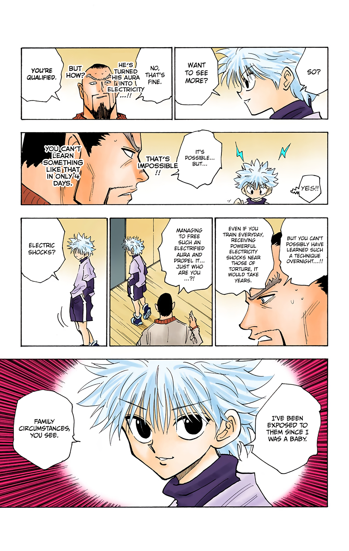Halaman dari HUNTER x HUNTER (Official Colored) Chapter 125