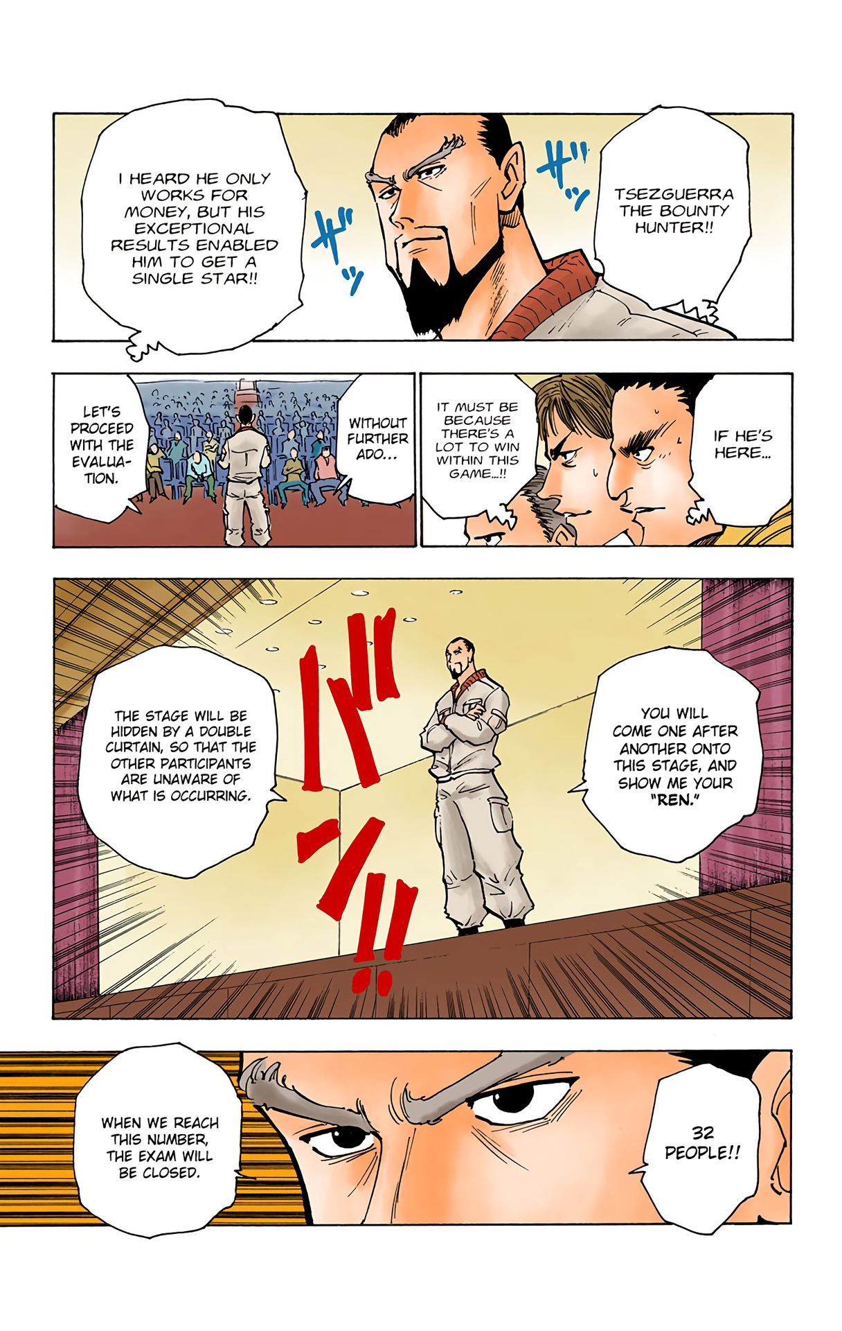 Halaman dari HUNTER x HUNTER (Official Colored) Chapter 125