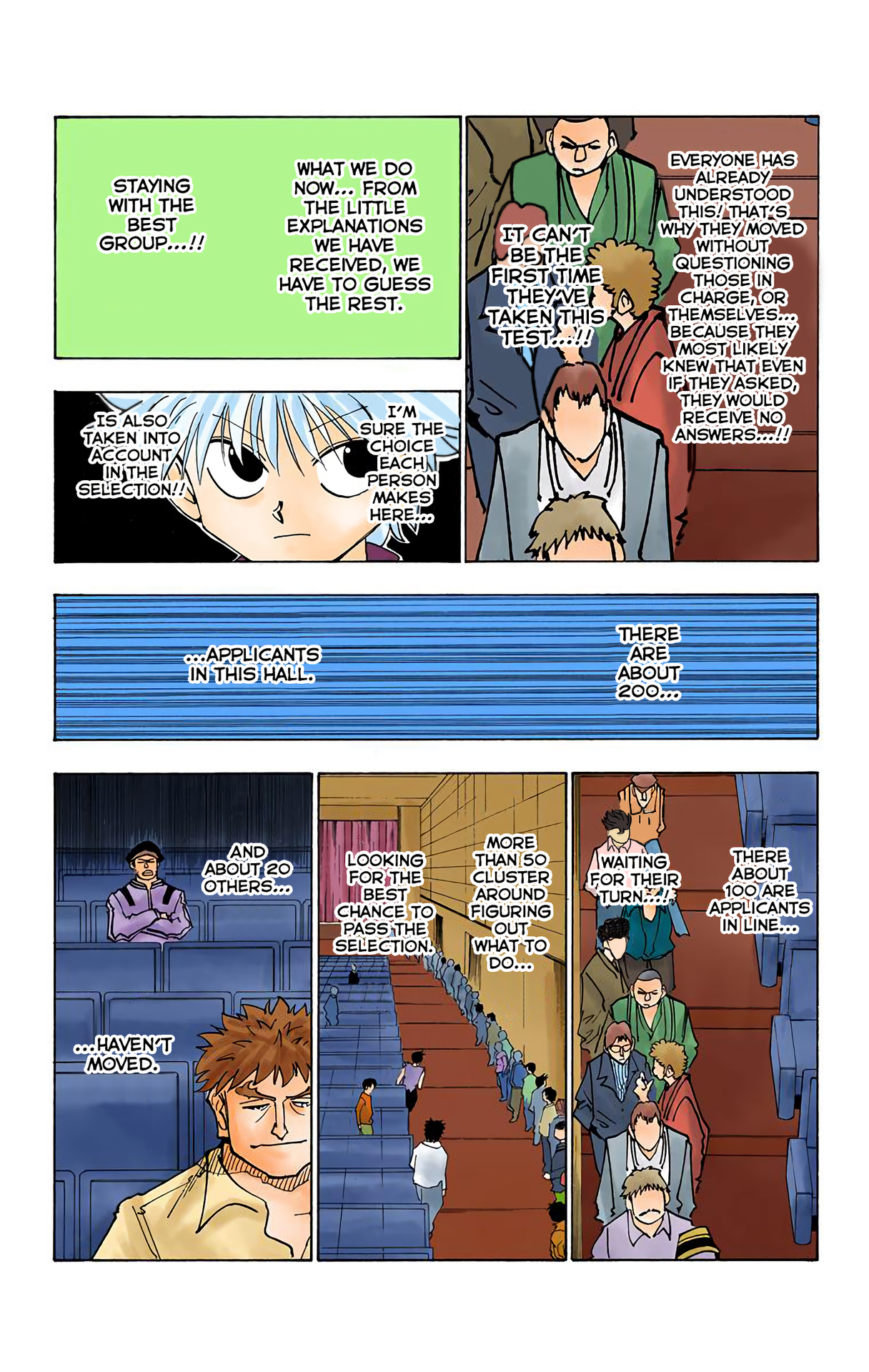 Halaman dari HUNTER x HUNTER (Official Colored) Chapter 125